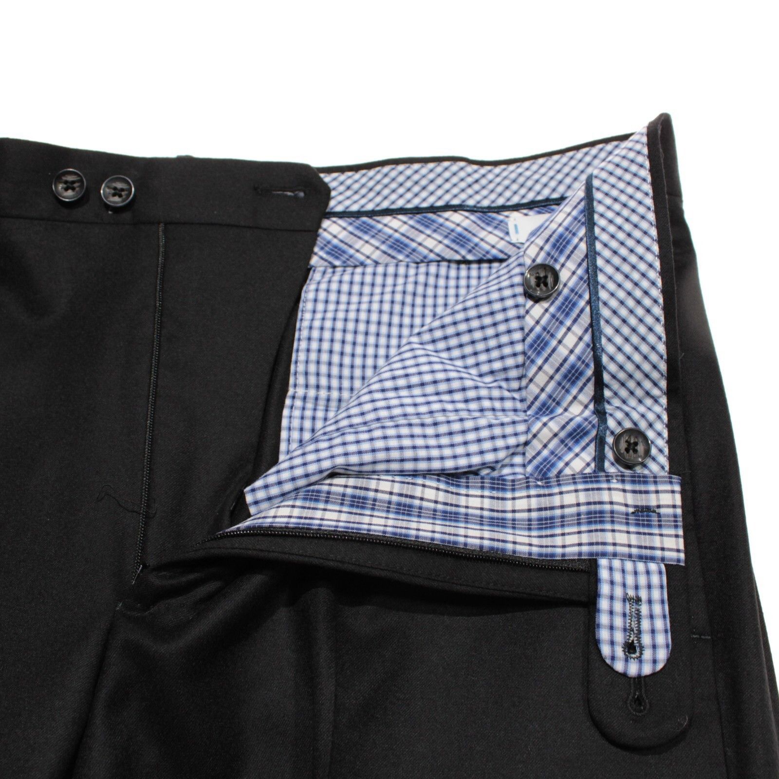Other Valentini New with tags Dress Pants Size 36 US In Black Size US 36 / EU 52 - 3 Thumbnail