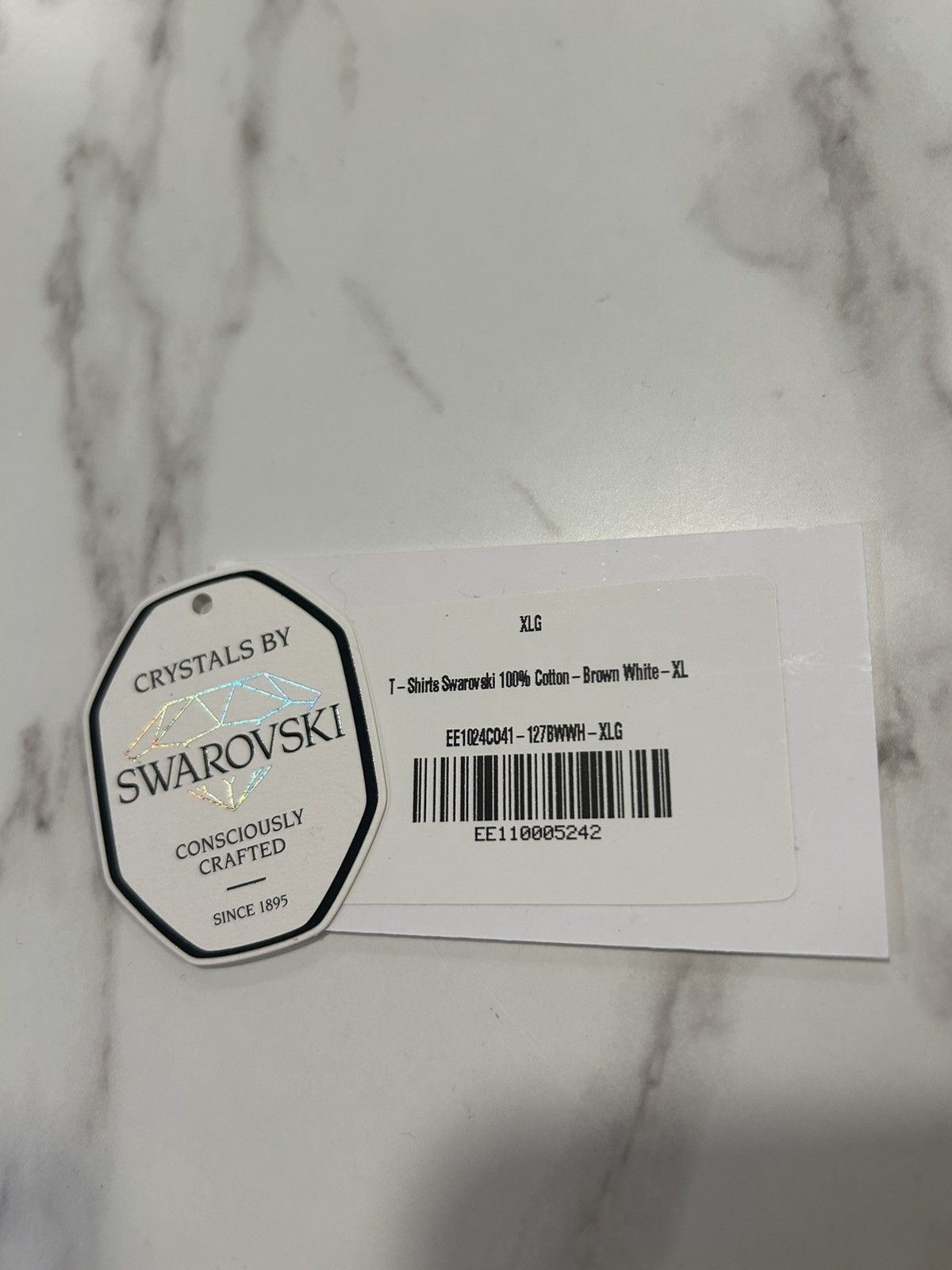 Eric Emanuel Eric Emanuel x Swarovski Tee Size US XL / EU 56 / 4 - 5 Thumbnail