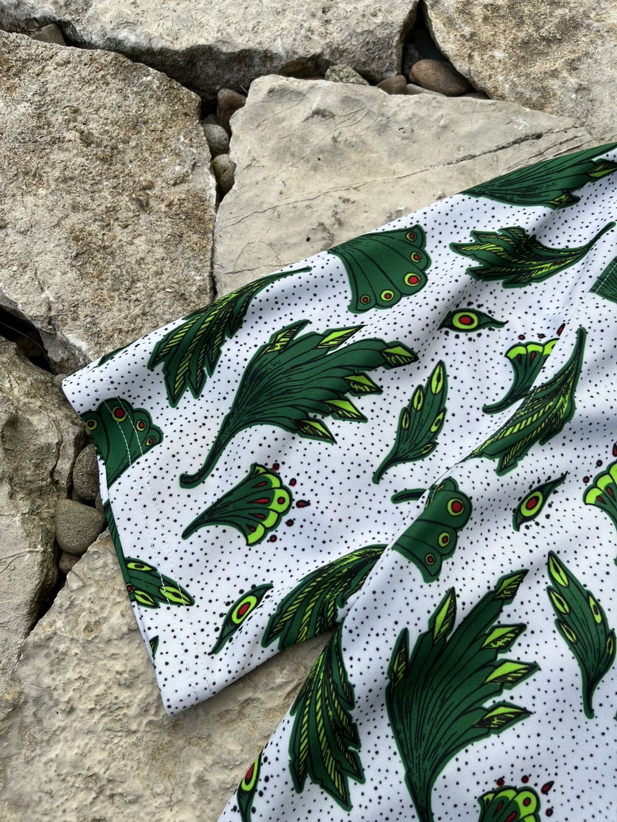 Nike Nike pre match Nigeria national team 2020 patterned jersey Size US L / EU 52-54 / 3 - 11 Thumbnail