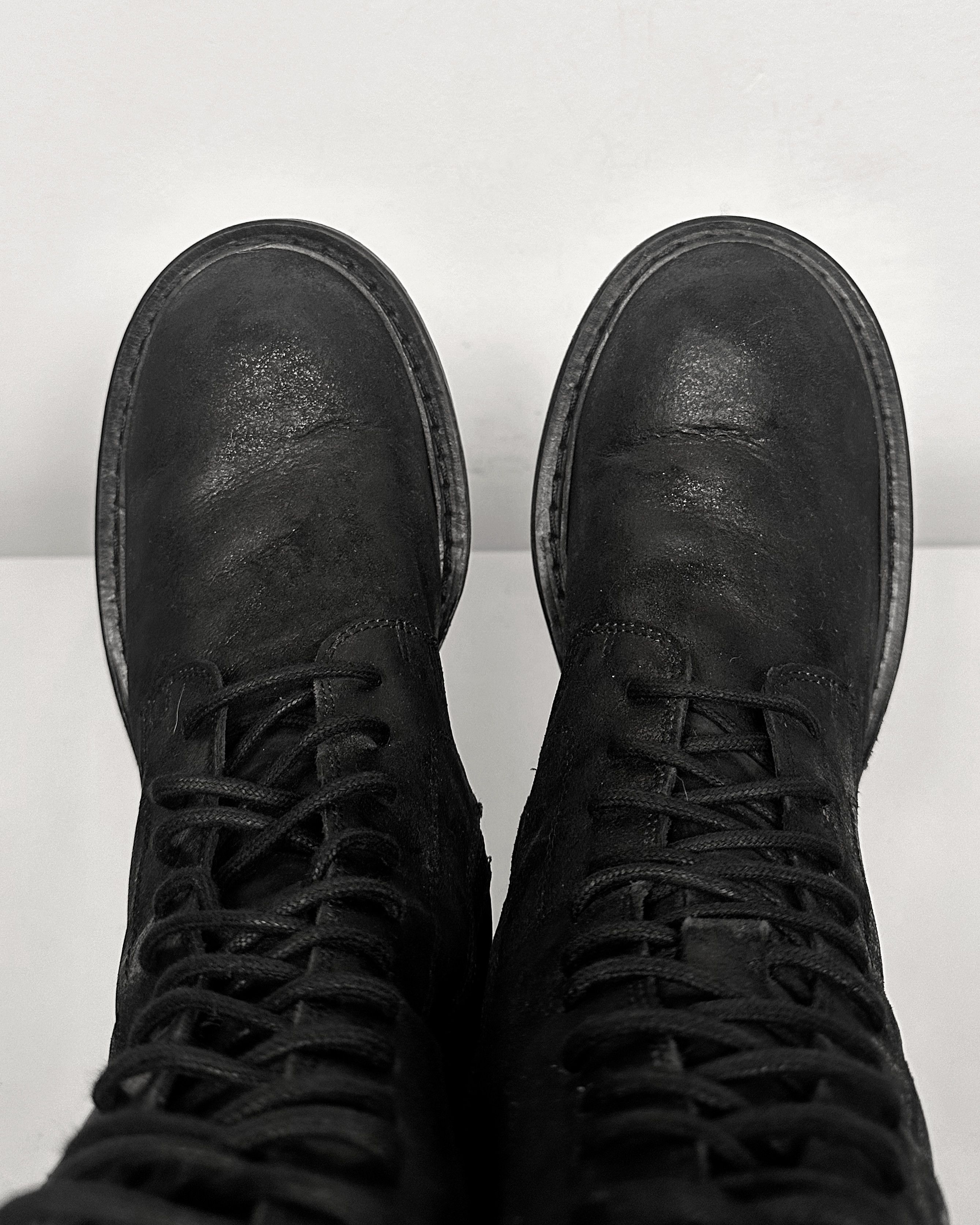 Ann Demeulemeester Ann Demeulemeester Shearling Leather Heike Boots Size US 7 / EU 40 - 5 Thumbnail