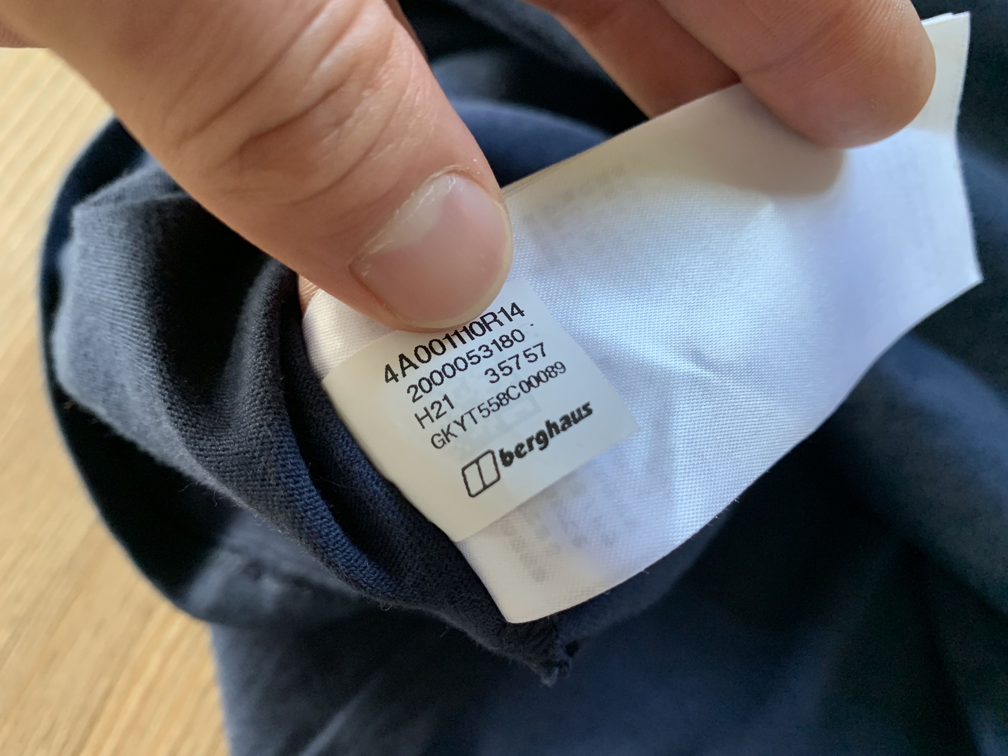 Berghaus Berghaus Cotton T-Shirt Size US XL / EU 56 / 4 - 9 Thumbnail