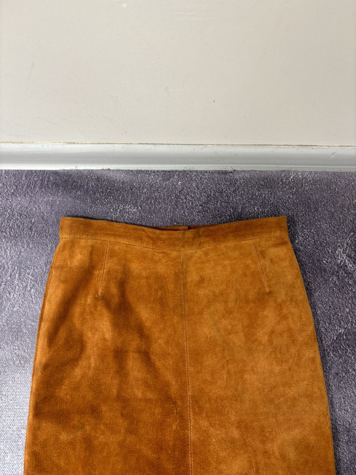 Colmar Vintage Colmar Ten Yards Luxury Vera Pelle Leather Skirt Size 30" / US 8 / IT 44 - 5 Thumbnail