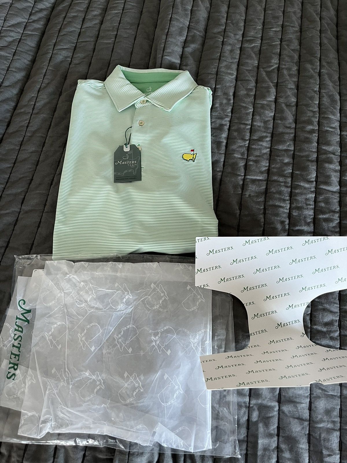 image of The Masters New 2024 Masters Polo in Green, Men's (Size Medium)