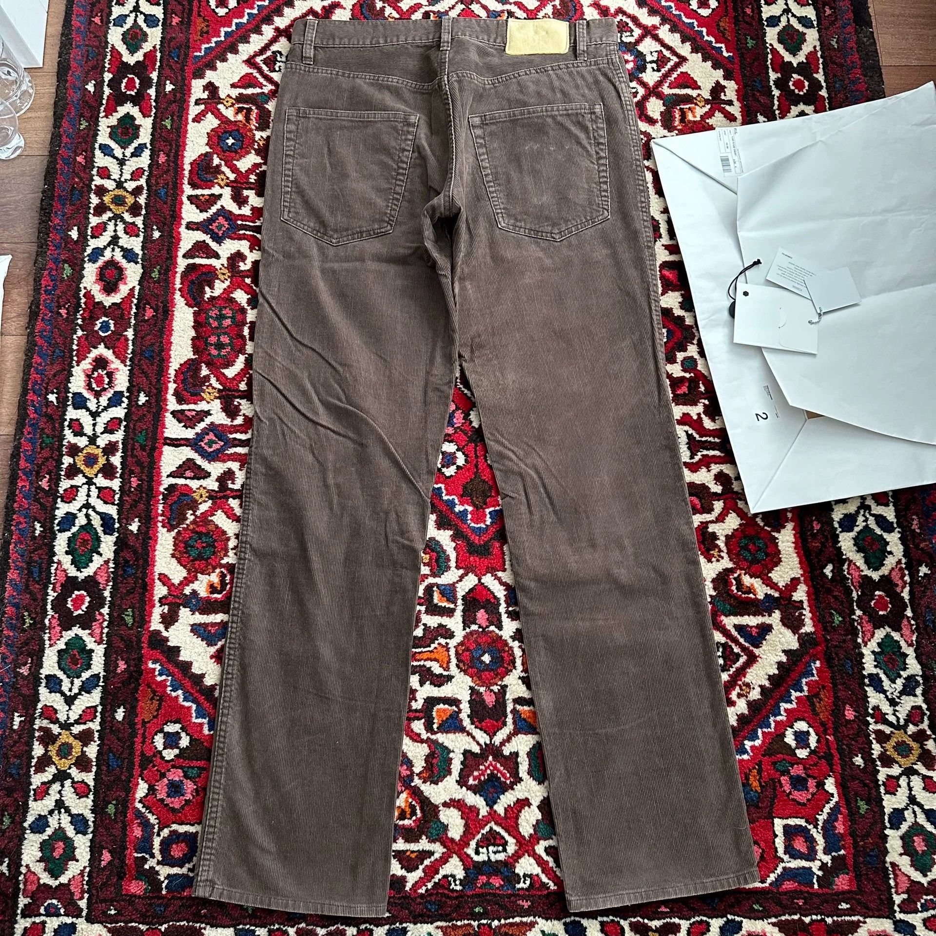 visvim 14aw fluxus 03 corduroy pants brown 9.5-9.8/10