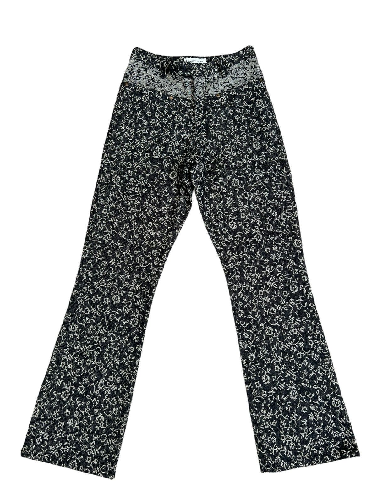 Designer Vintage HIROMICHI NAKANO Japan Wool Flare Pant Size US 26 / EU 42 - 1 Thumbnail