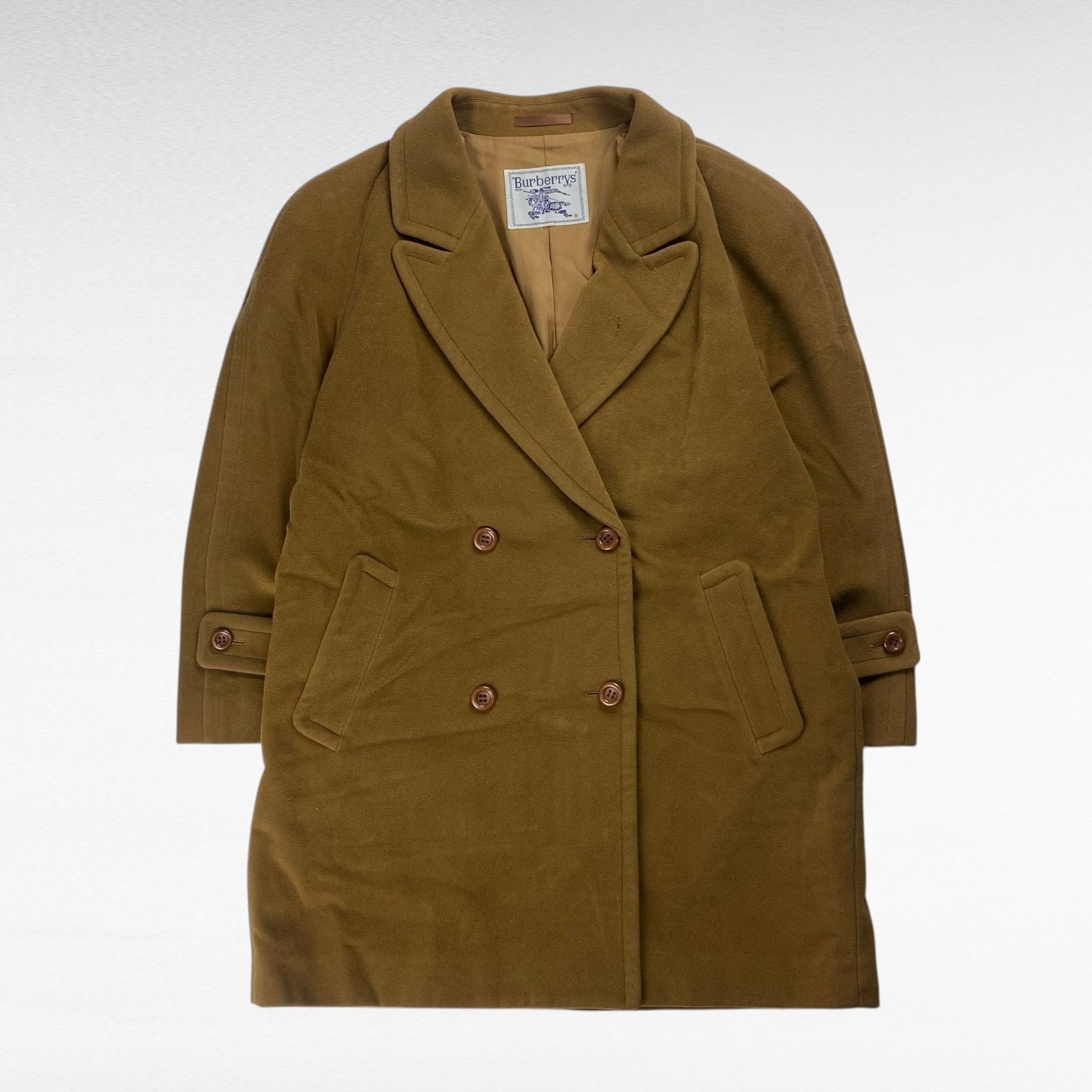 Vintage Burberrys' 90s Wool Coat Size L Size US L / EU 52-54 / 3 - 1 Thumbnail