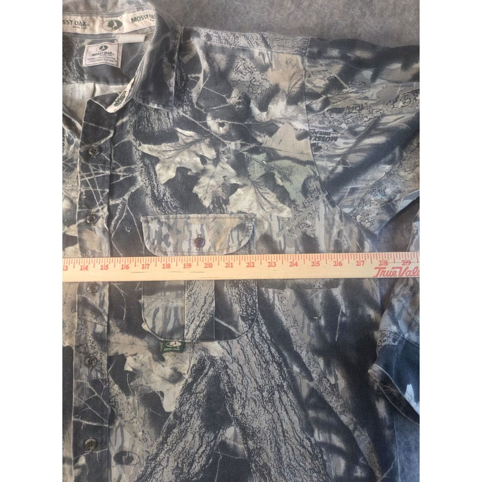 Vintage Mossy Oak Break Up Camo Shirt Camouflage Hunting Men 2XL Long Sleeve Shirt Mens Camouflage 2XL Mossy Oak Break Up Size US XXL / EU 58 / 5 - 6 Thumbnail
