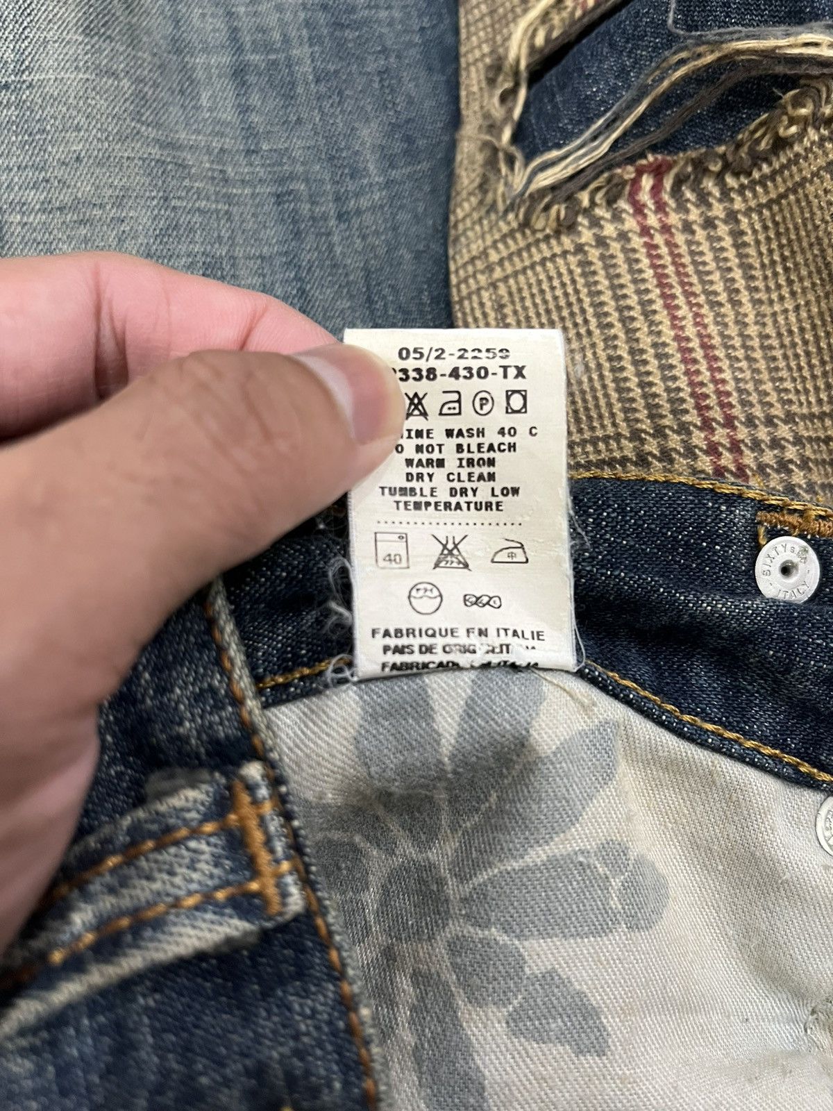 Hysteric Glamour SIXTY PATCHWORK KAPITAL Size US 31 - 5 Thumbnail