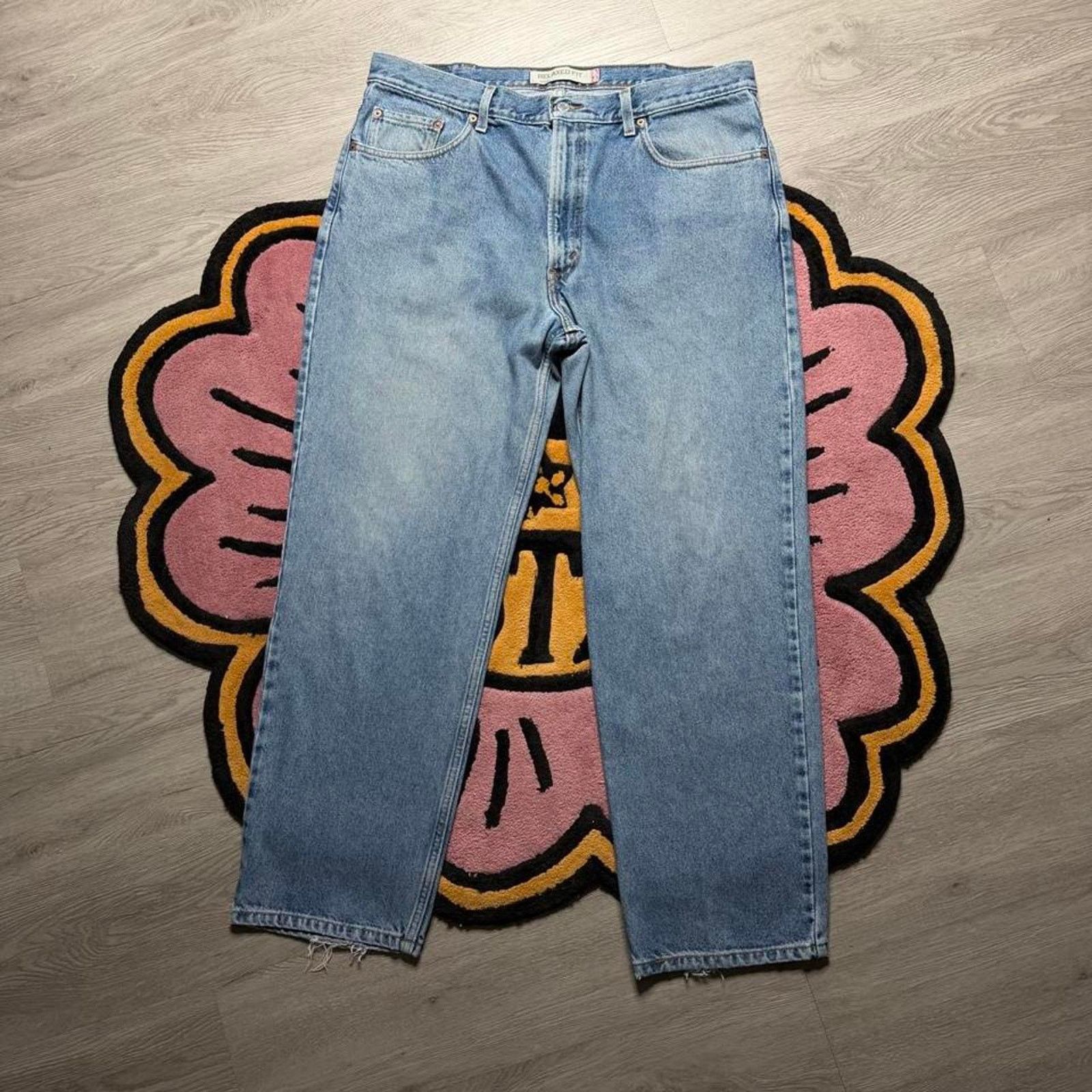 Levi's × Vintage Vintage Y2K Levi’s Strauss 550 Relaxed Fit Denim Jeans 38x30 Size US 38 / EU 54 - 1 Thumbnail