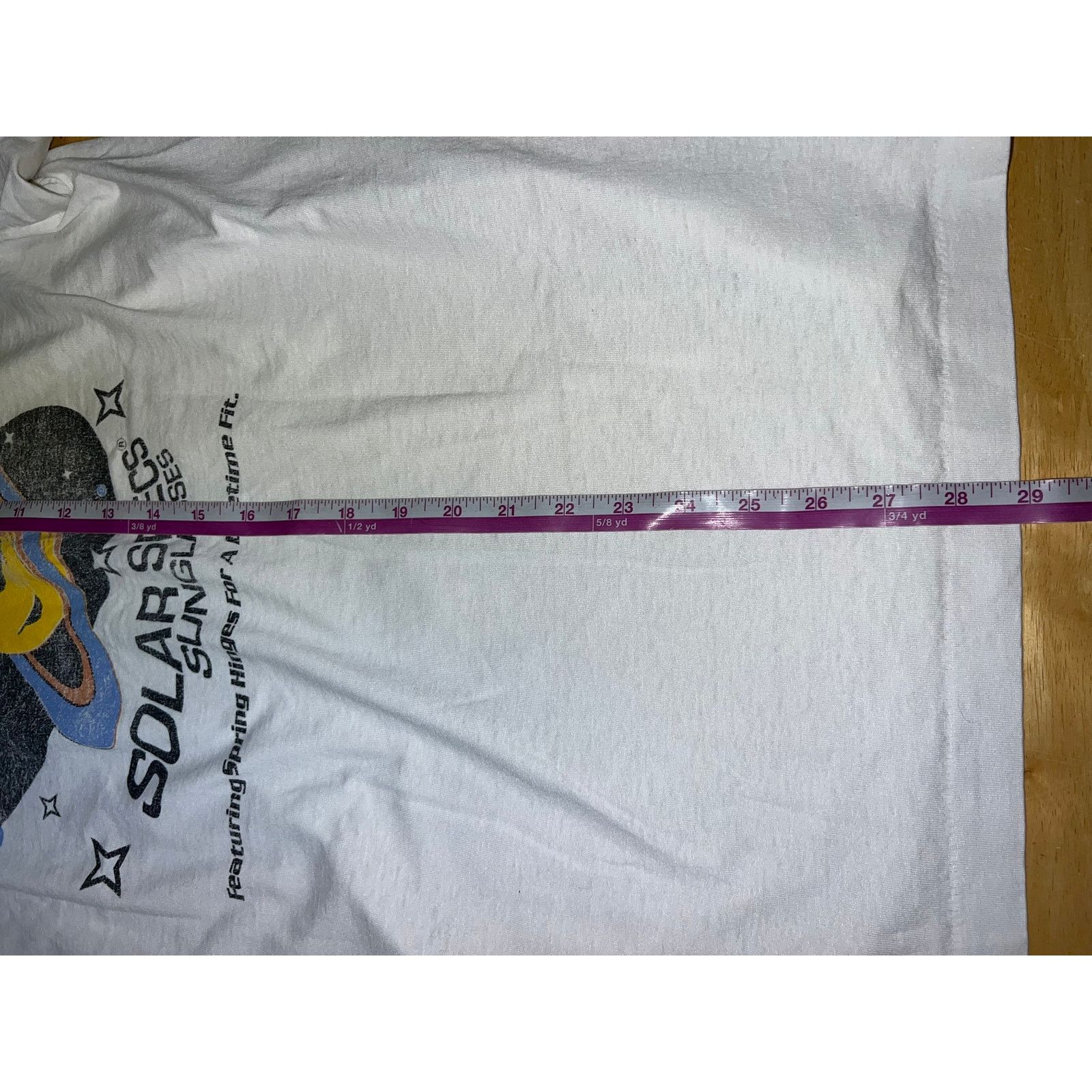 Fruit Of The Loom Vintage Solar Specs Shirt Sunglasses Space Thin Tee 90s L Size US L / EU 52-54 / 3 - 9 Thumbnail