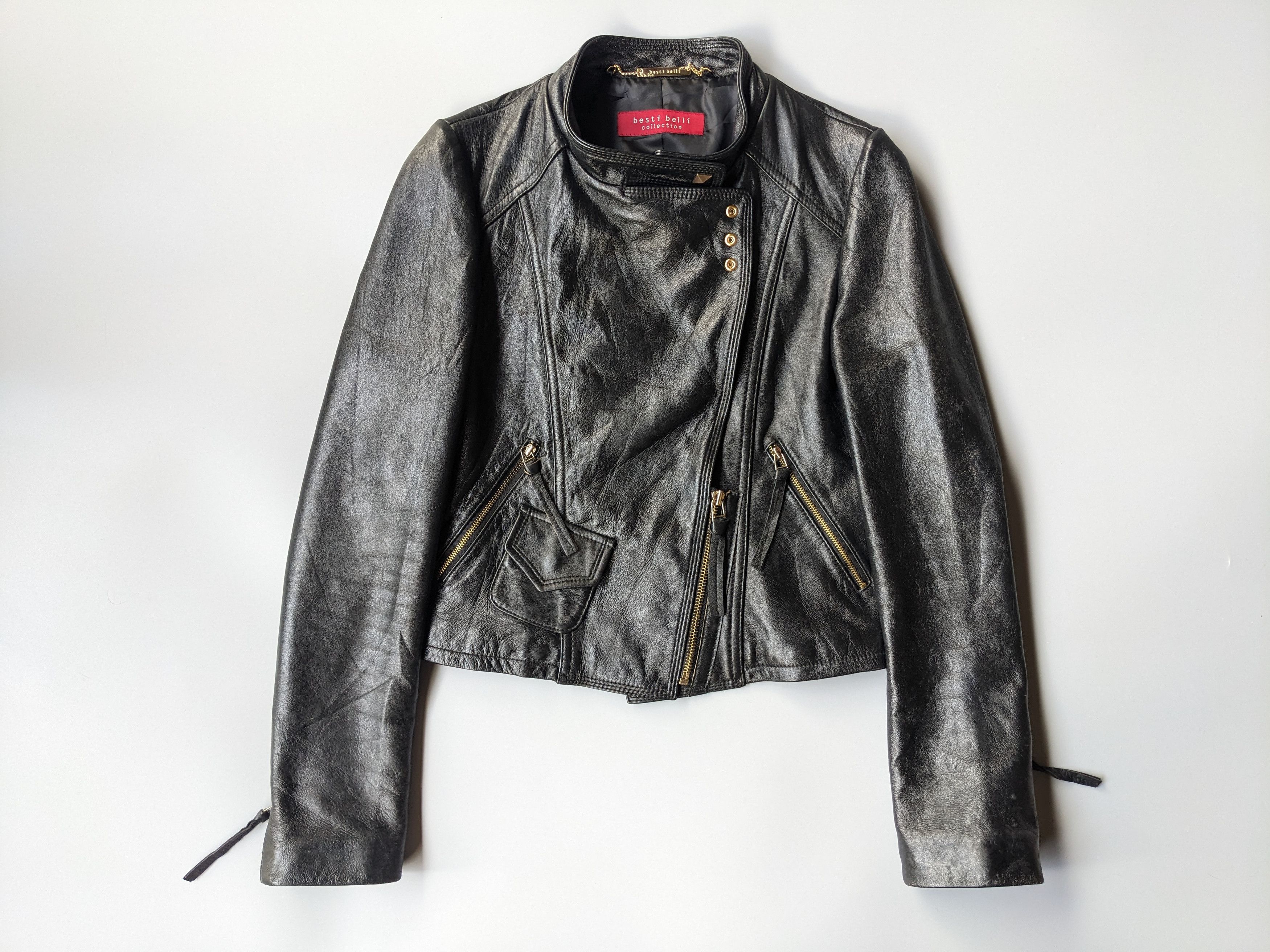 Japanese Brand Besti Belli double collar sheepskin jacket Size S / US 4 / IT 40 - 2 Thumbnail