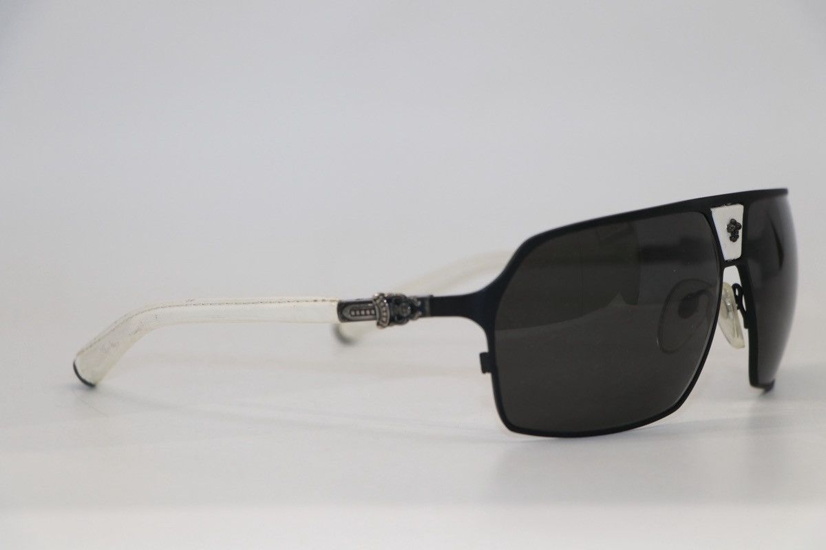 Chrome Hearts Chrome Hearts Double D II Shield Sunglasses Black Size ONE SIZE - 2 Thumbnail