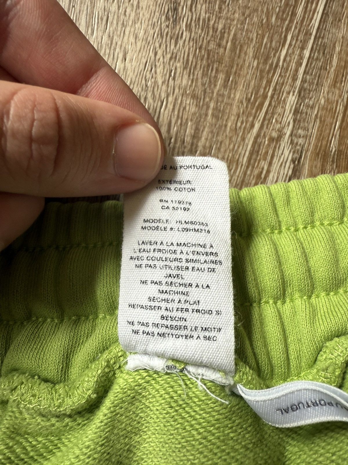 Helmut Lang Helmut Lang Logo Sweat Shorts Size US 30 / EU 46 - 6 Thumbnail