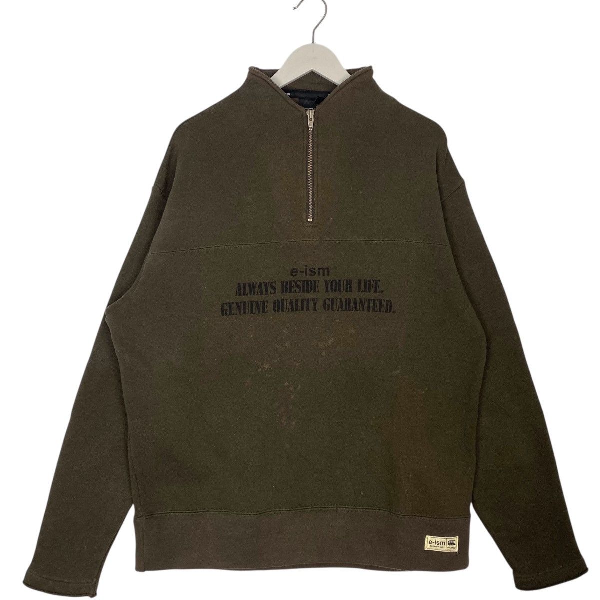 Vintage Vintage Comme Ca Ism Small Logo Printed Crewneck Brown Size US M / EU 48-50 / 2 - 1 Thumbnail