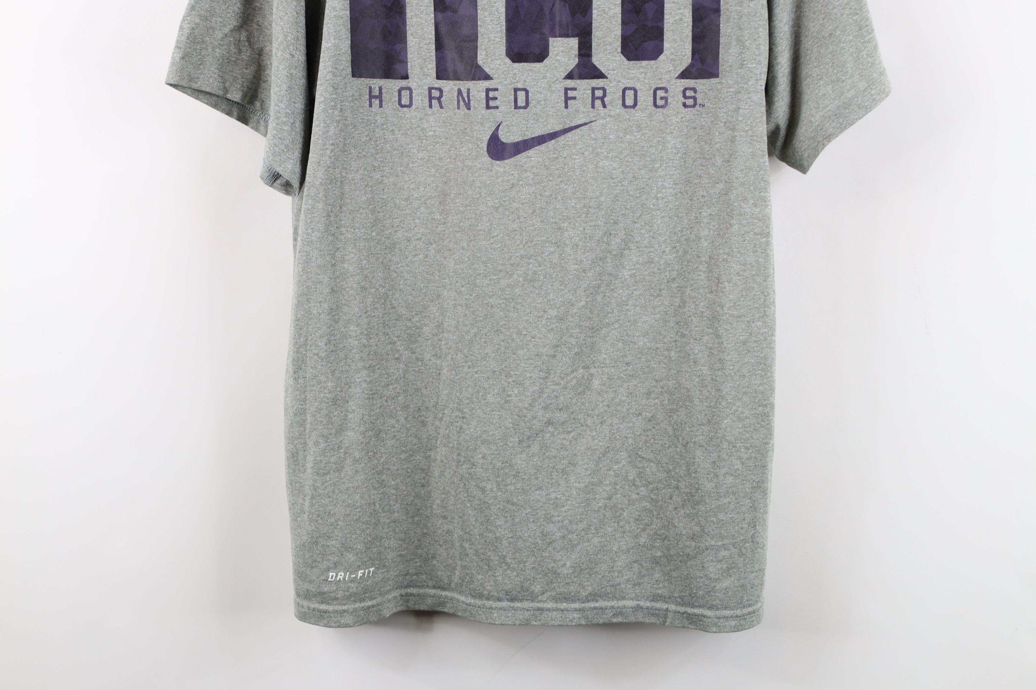 Nike Nike Center Swoosh TCU Horned Frogs Short Sleeve T-Shirt Size US M / EU 48-50 / 2 - 3 Thumbnail