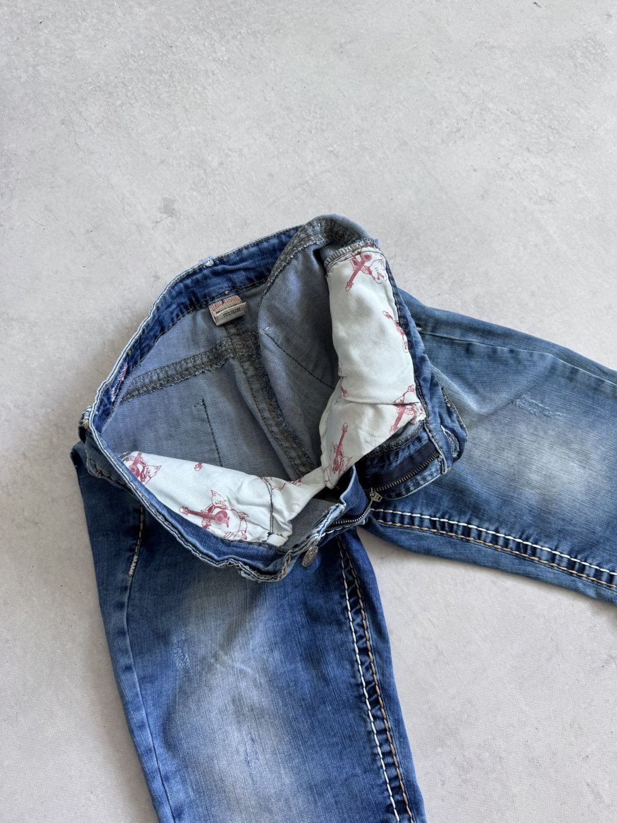 True Religion Vintage True Religion Slim Y2K Denim Unisex U.S.A Shorts Size US 31 - 11 Thumbnail
