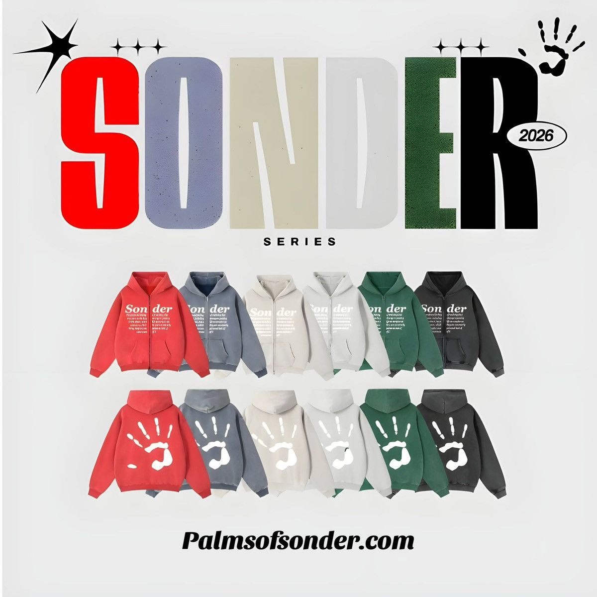Other Palmsofsonder double zip hoodie Size US M / EU 48-50 / 2 - 1 Thumbnail
