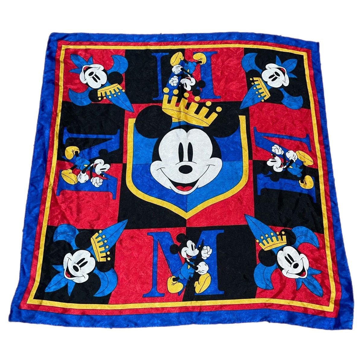 Disney × Mickey Mouse Mickey Mouse Big Silky Scarf Size ONE SIZE - 1 Thumbnail
