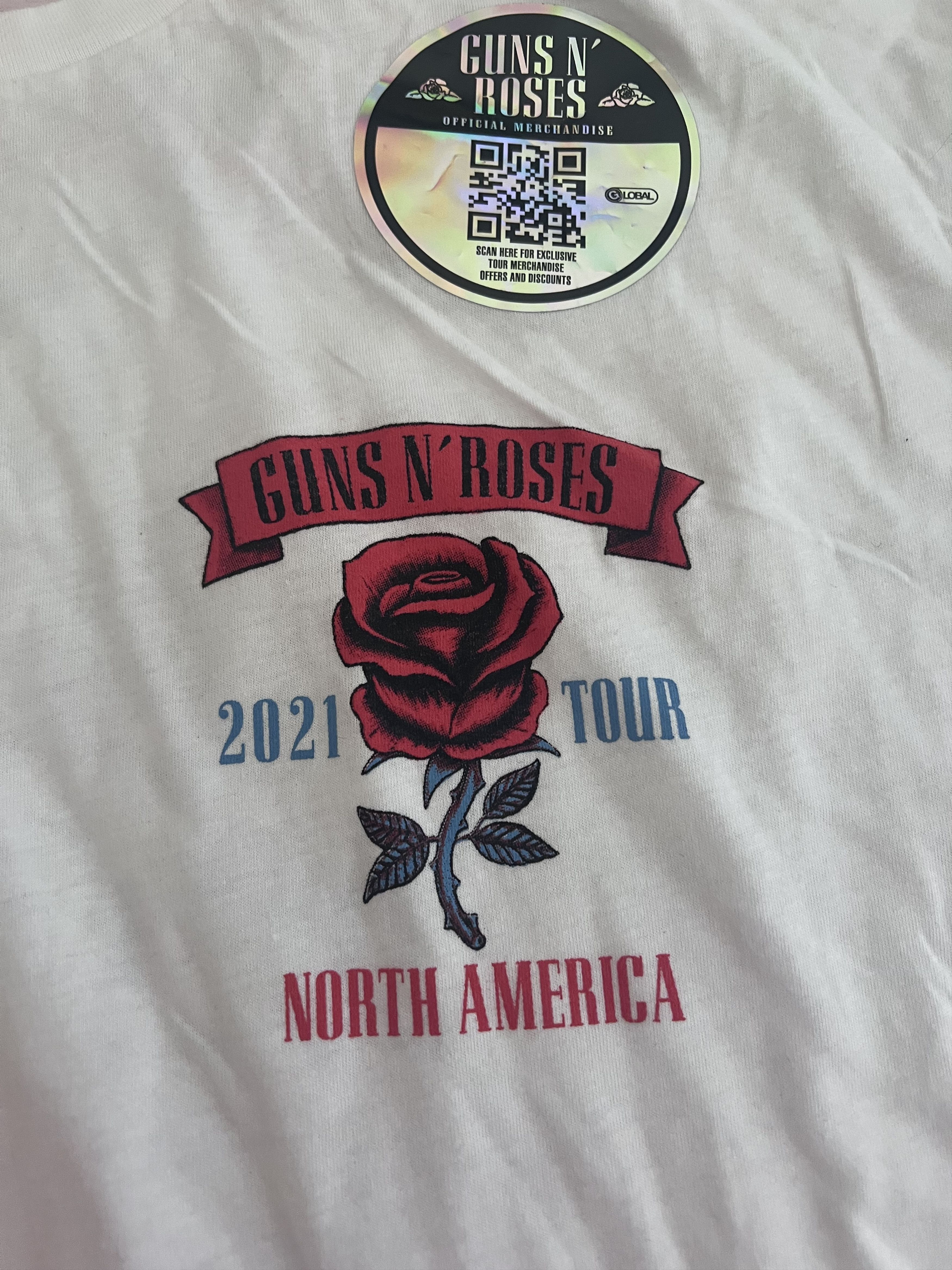 Guns N' Roses Gun’s N Roses North America Tour 2021 White Men’s Sz XXXL Size US XXL / EU 58 / 5 - 3 Thumbnail