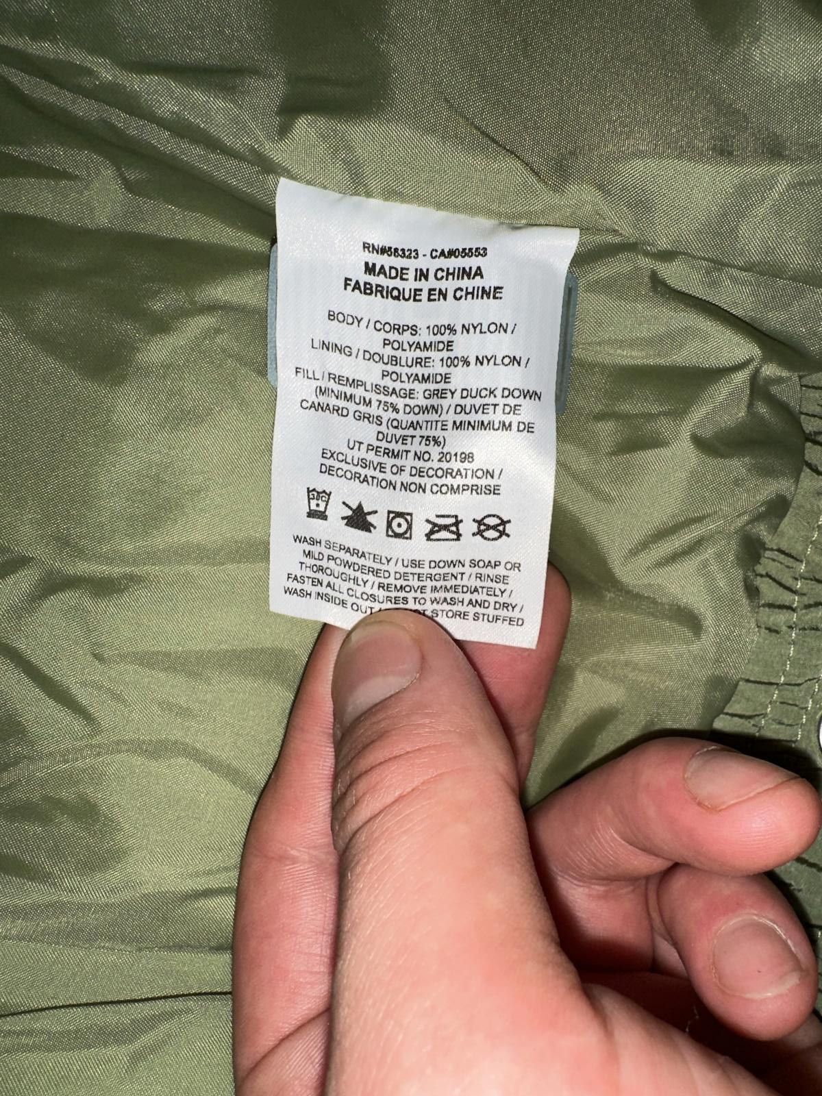 Nike Jordan Men’s Essentials Down Parka Jacket Sample Size US M / EU 48-50 / 2 - 11 Thumbnail
