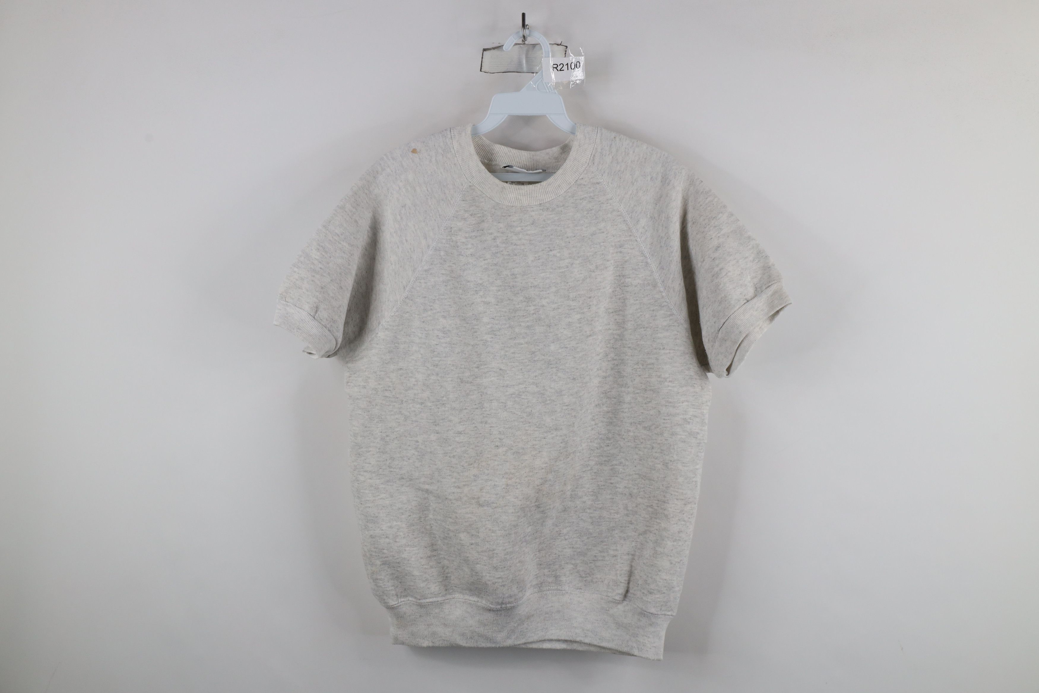 Vintage Vintage 90s Streetwear Short Sleeve Crewneck Sweatshirt Size US L / EU 52-54 / 3 - 1 Thumbnail