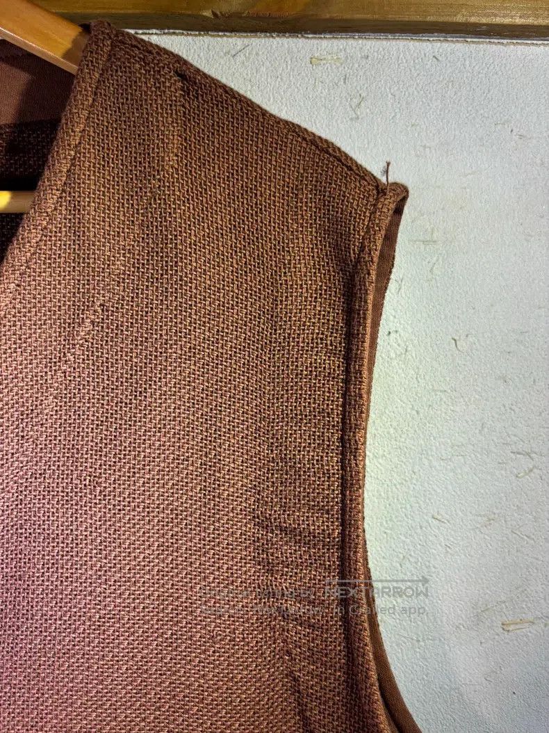 Our Legacy Our Legacy Cotton and linen silhouette vest Size US M / EU 48-50 / 2 - 3 Thumbnail