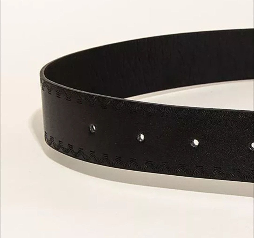Japanese Brand 💥Black colour Western harajuku Belt Size ONE SIZE - 4 Thumbnail