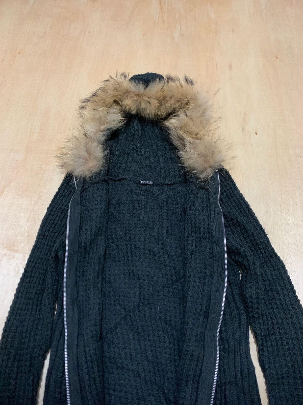 If Six Was Nine × Japanese Brand × Le Grande Bleu (L.G.B.) Cornflake Fur Hoodie Ifsixwasnine Lgb Style Size ONE SIZE - 3 Thumbnail