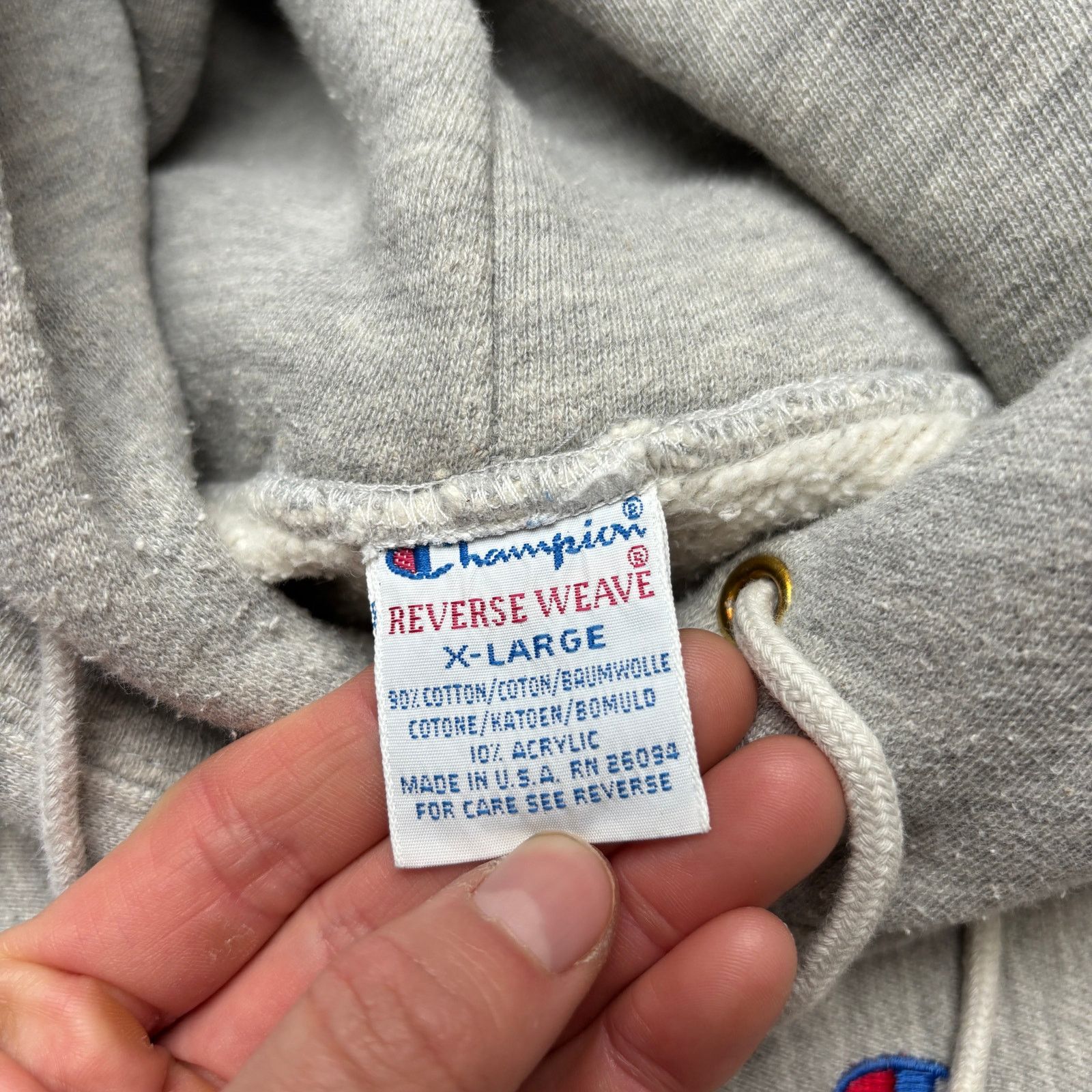 Champion × Vintage VTG 90s Champion Reverse Weave Ventura Dive Sport Hoodie XL Size US XL / EU 56 / 4 - 5 Thumbnail