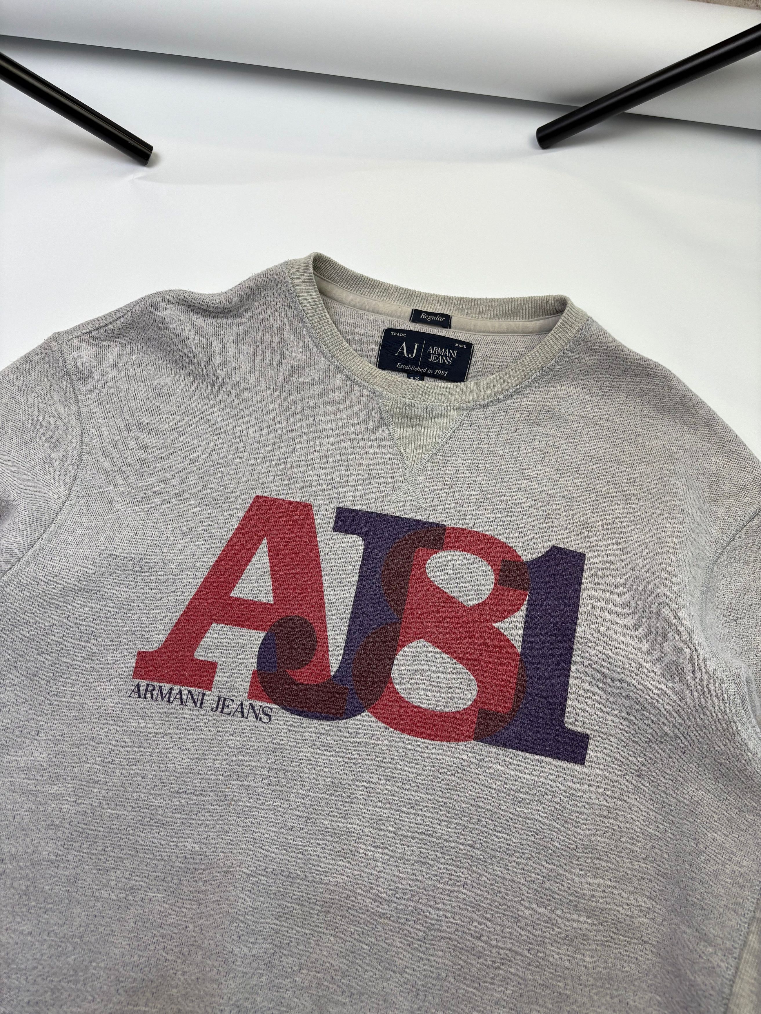 Armani Vintage Armani Jeans Sweatshirt (XL) Size US XL / EU 56 / 4 - 2 Thumbnail