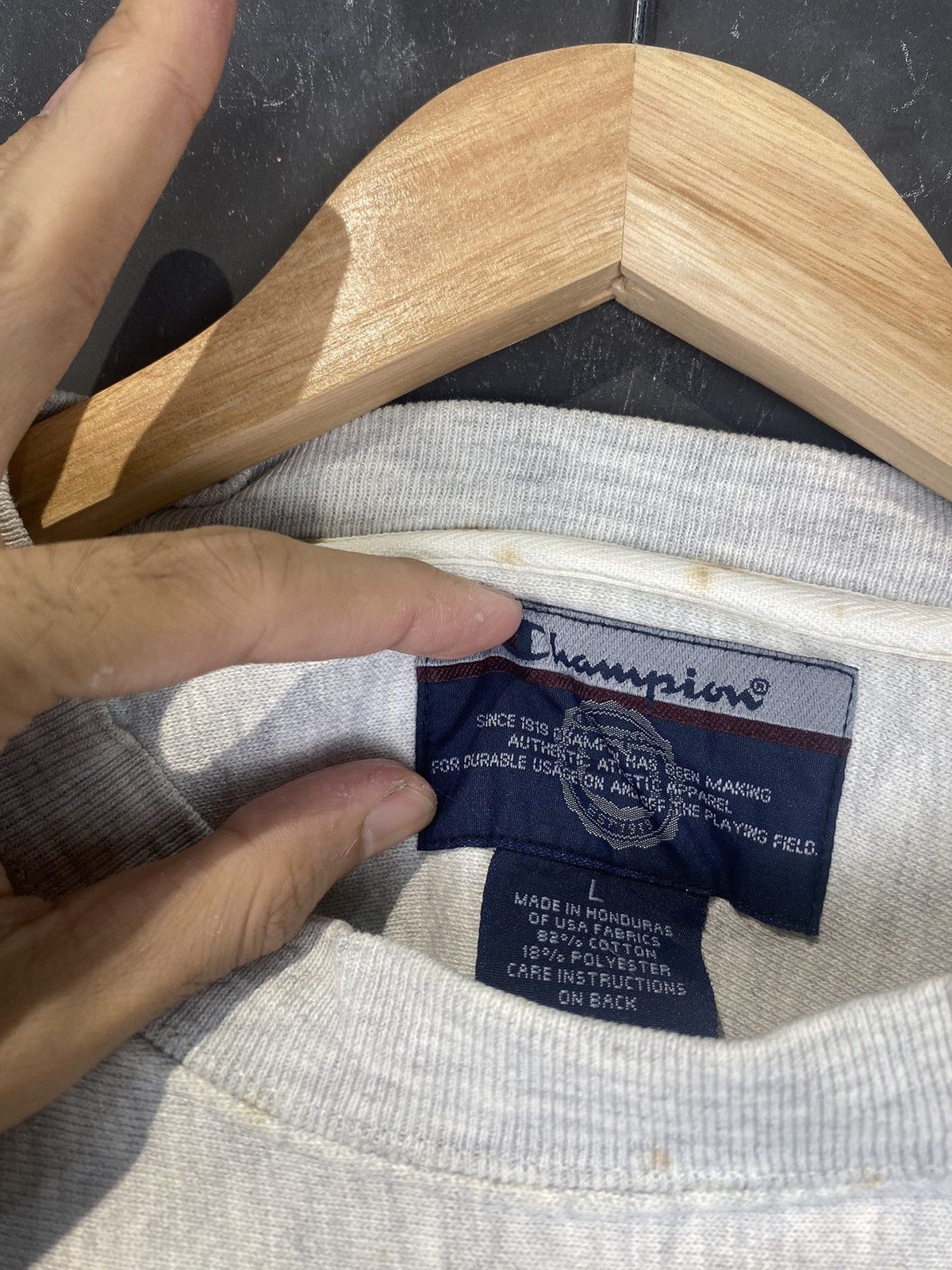 Champion × Vintage y2k Yale Reverse Weave Crewneck Size US L / EU 52-54 / 3 - 5 Thumbnail