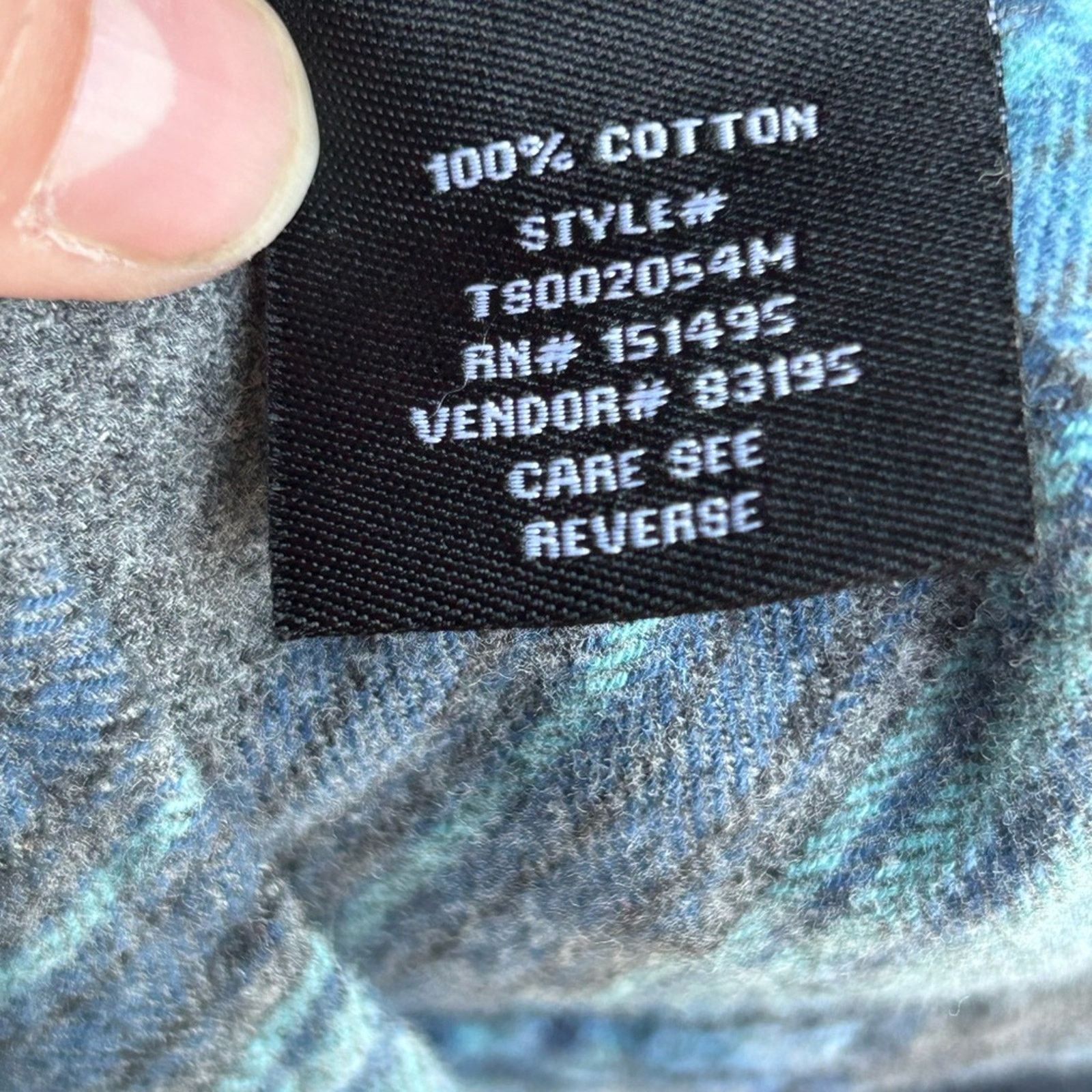 BKE BKE men’s plaid flannel shirt snap up blue and gray size XL Size US XL / EU 56 / 4 - 7 Thumbnail
