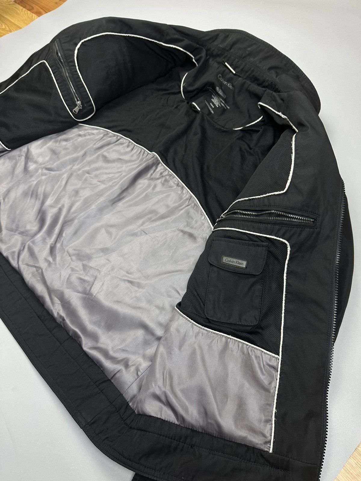 Calvin Klein Calvin Klein Black Tactical Multipocket jaket Large Size US L / EU 52-54 / 3 - 4 Thumbnail