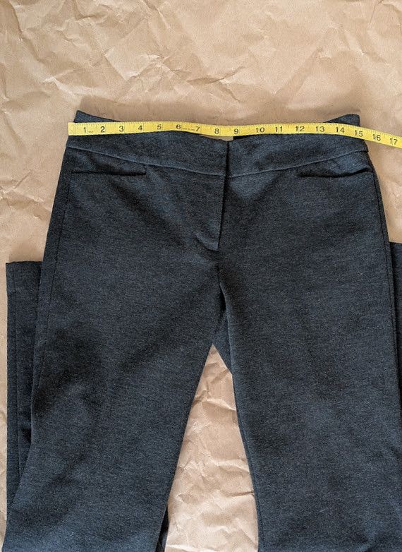 Loft Ann Taylor Loft women's Charcoal Grey dress trousers Size 28" / US 6 / IT 42 - 2 Thumbnail