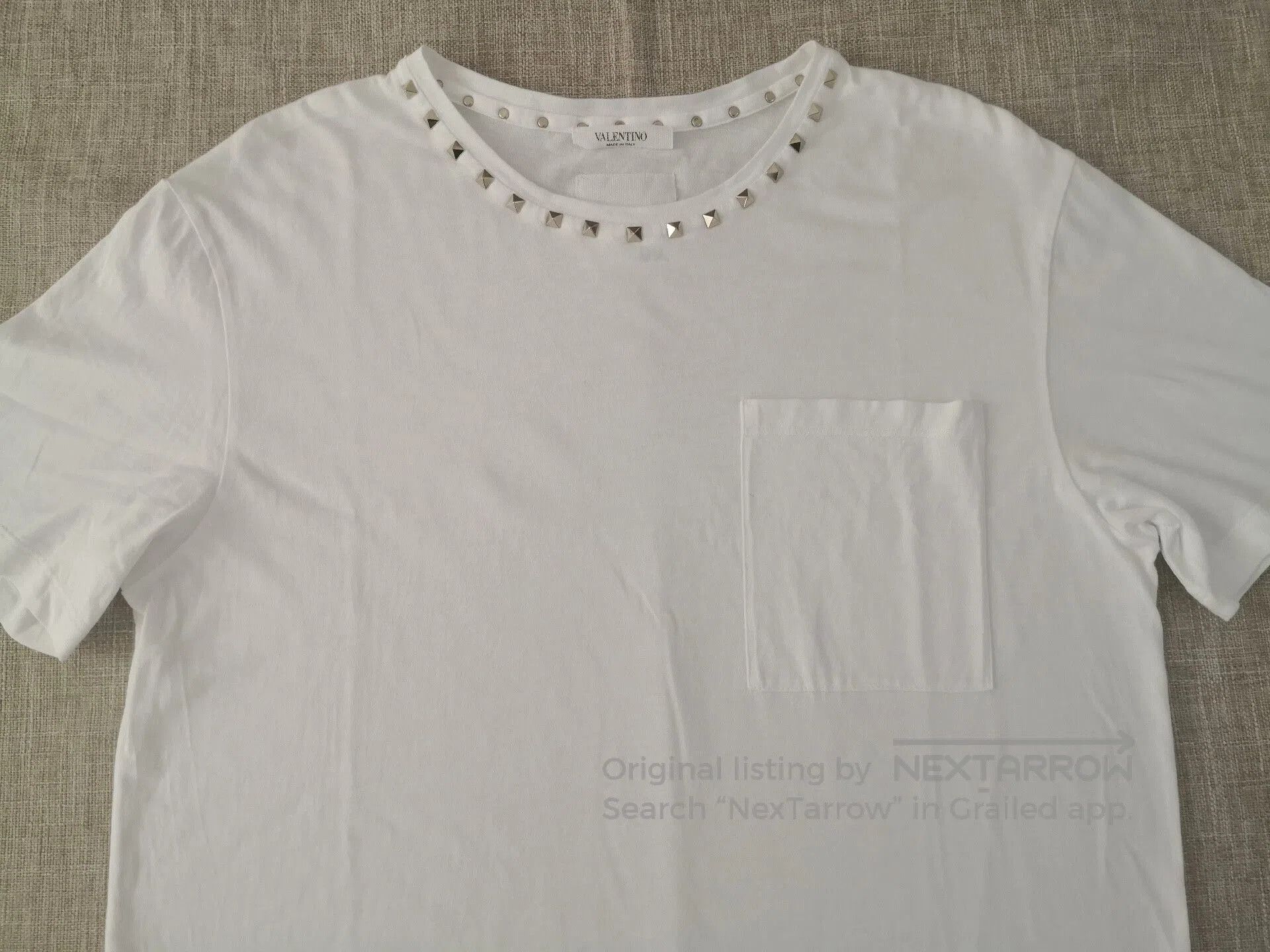 Valentino Valentino Studded Short-Sleeve T-Shirt. Size US M / EU 48-50 / 2 - 4 Thumbnail