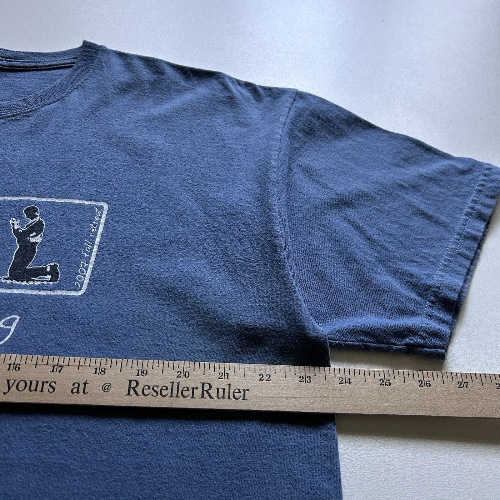 Gildan Vintage Jesus T Shirt XL Y2K Hear Me Calling Wifi Religious Size US XL / EU 56 / 4 - 5 Thumbnail