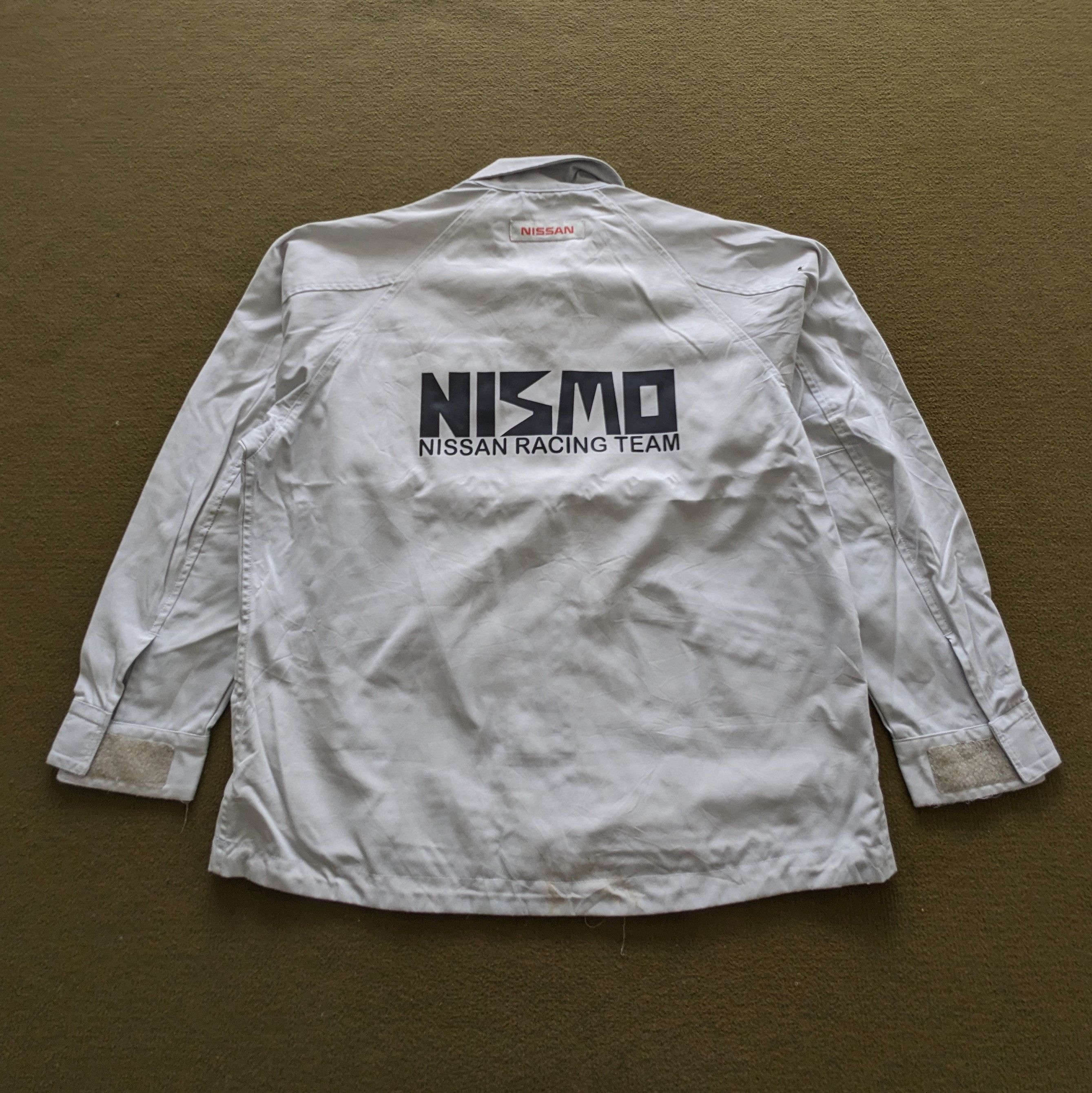 Japanese Brand Vintage NISMO NISSAN RACING Uniform Custom Jacket Size US L / EU 52-54 / 3 - 1 Thumbnail