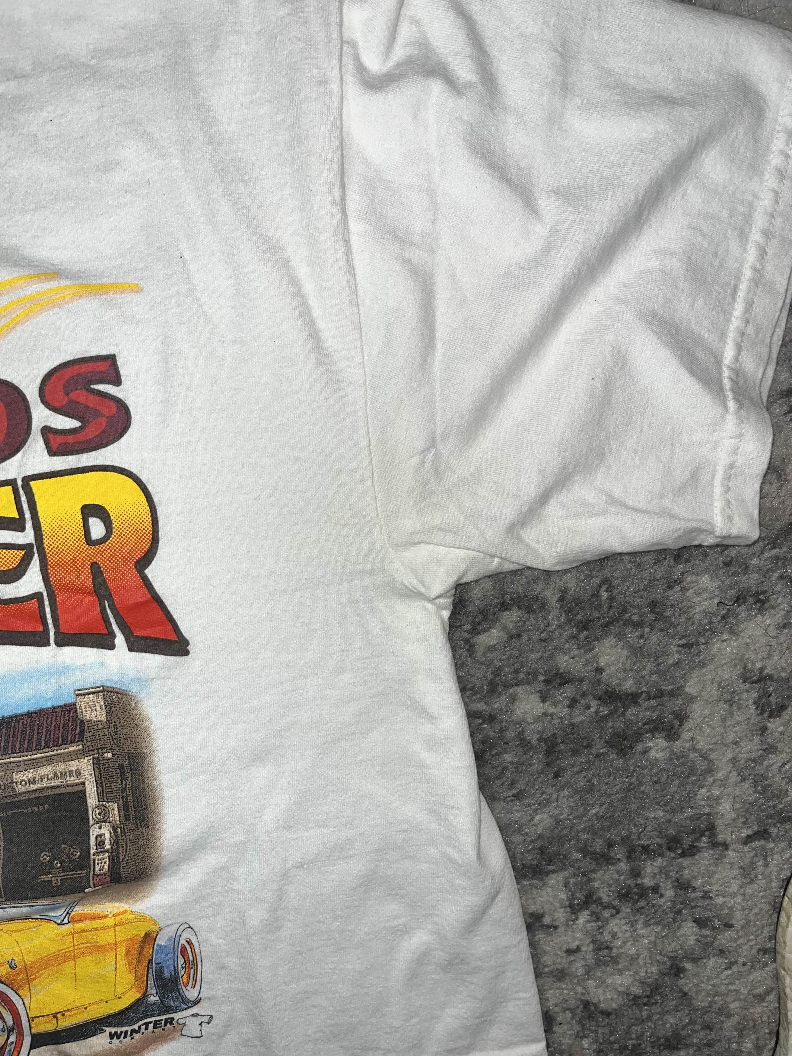 Vintage 90s Hotrods Forever Car Shirt Size US XL / EU 56 / 4 - 3 Thumbnail