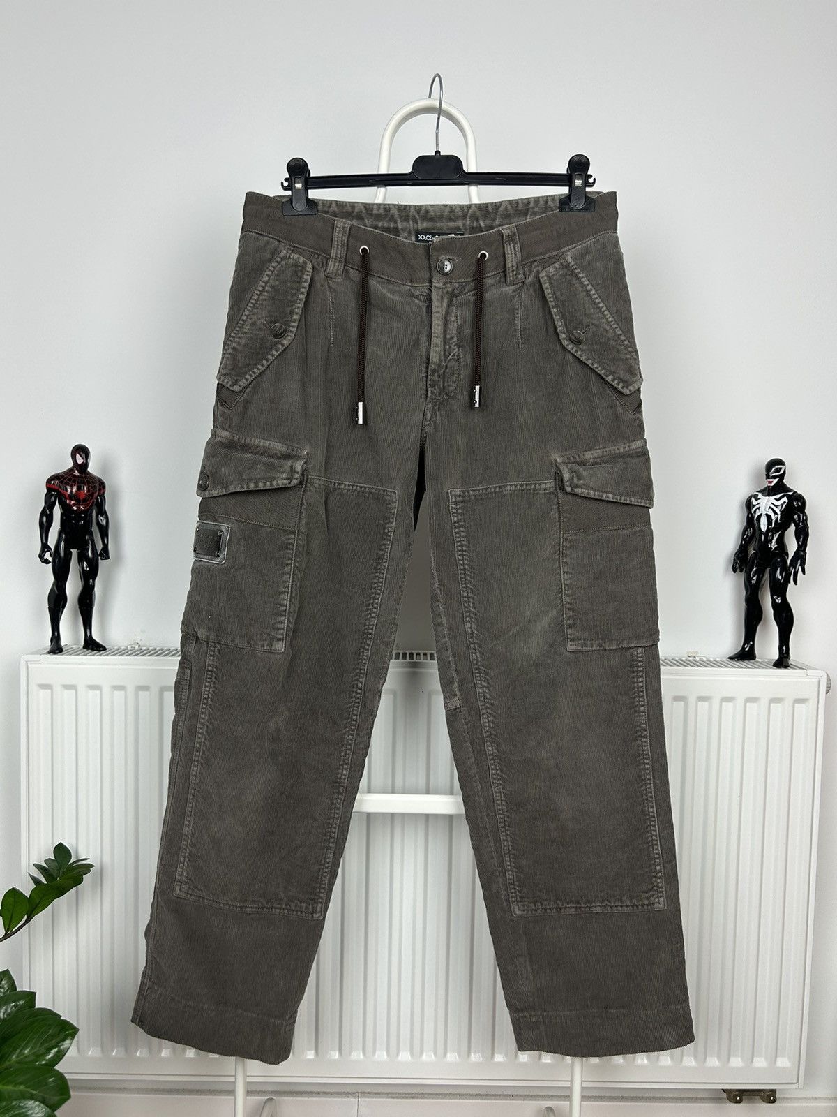 Dolce & Gabbana × Vintage Vintage Dolce&Gabbana Cargo Corduroy Japanese Pants Size US 30 / EU 46 - 1 Thumbnail
