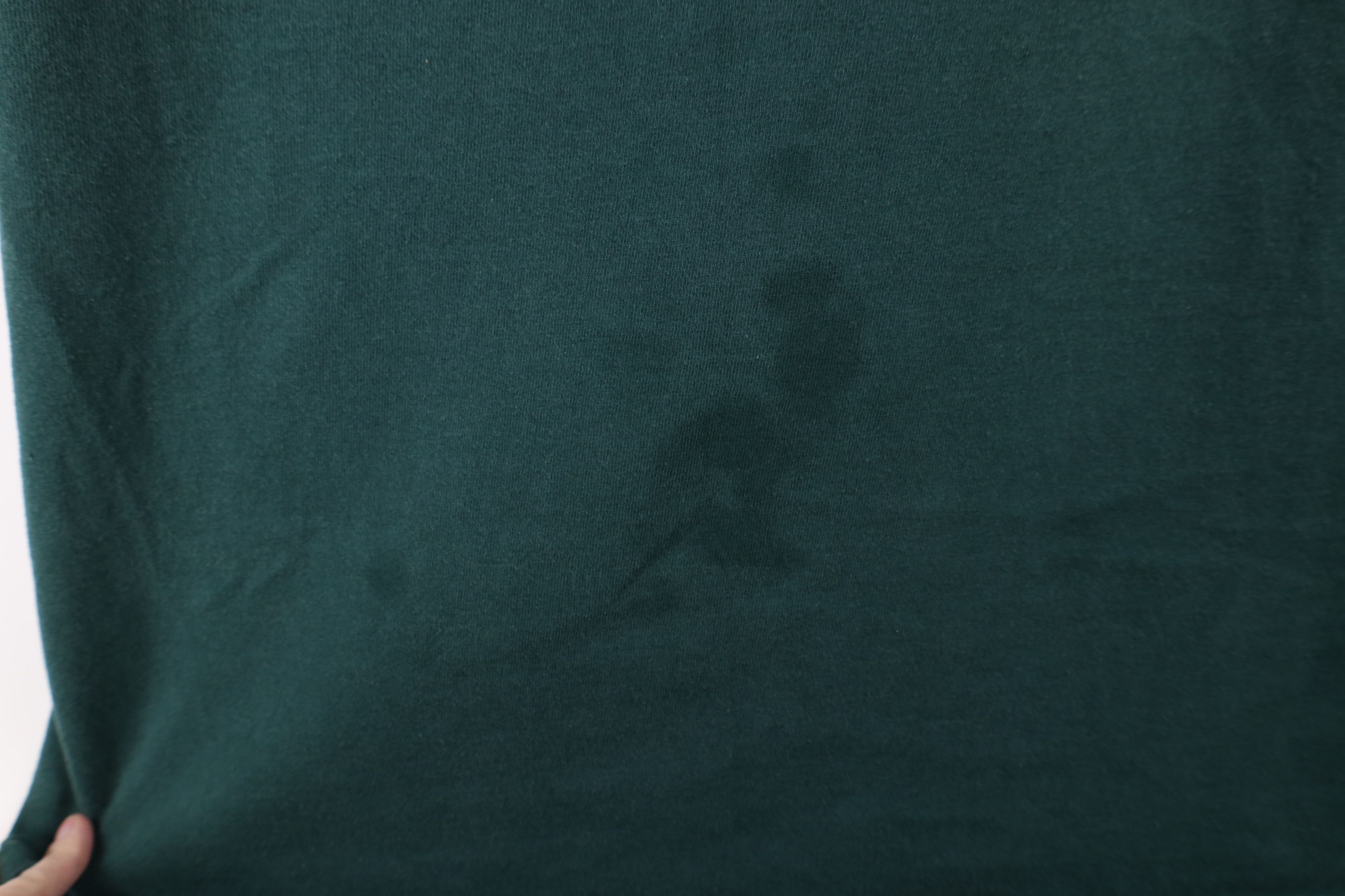 Nike × Vintage Vintage 90s Nike Travis Scott Mini Swoosh T-Shirt Green USA Size US L / EU 52-54 / 3 - 9 Thumbnail