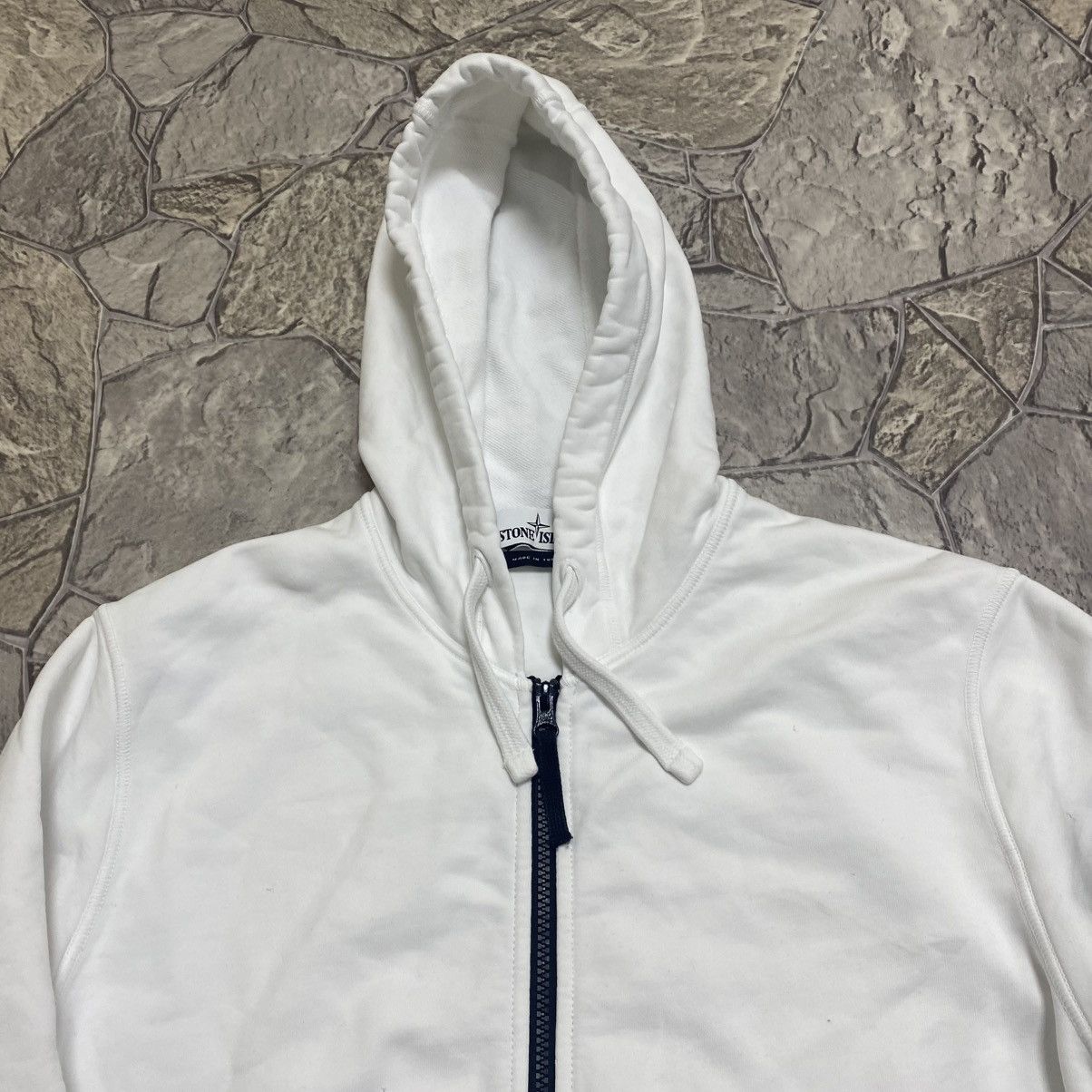 Stone Island Stone Island full zip hoodie White Size US L / EU 52-54 / 3 - 5 Thumbnail