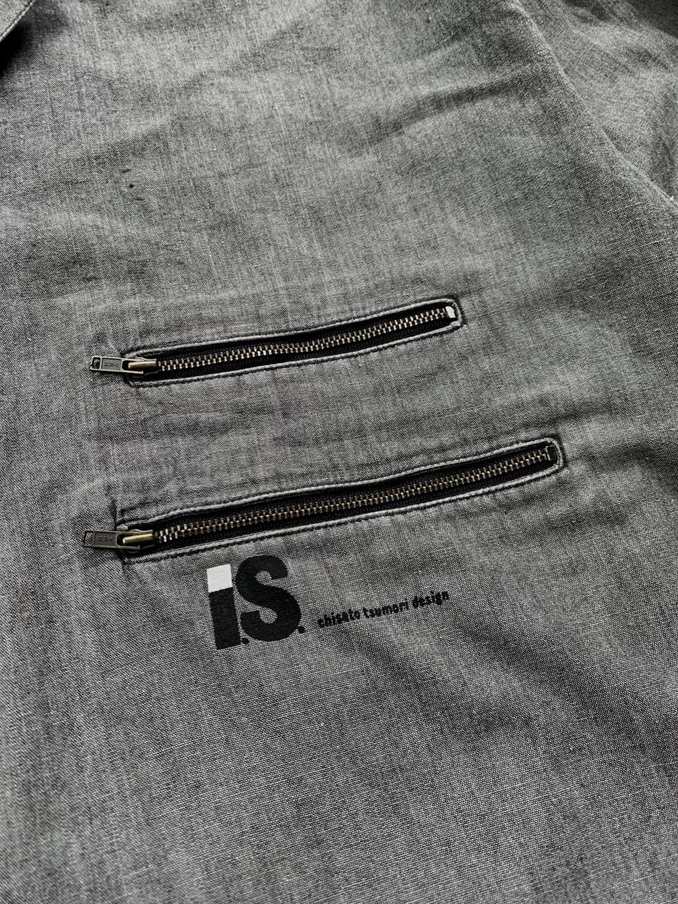 Issey Miyake FREE TAX! 90s Double Zippered Pocket IS Logo Shirt Size US M / EU 48-50 / 2 - 5 Thumbnail