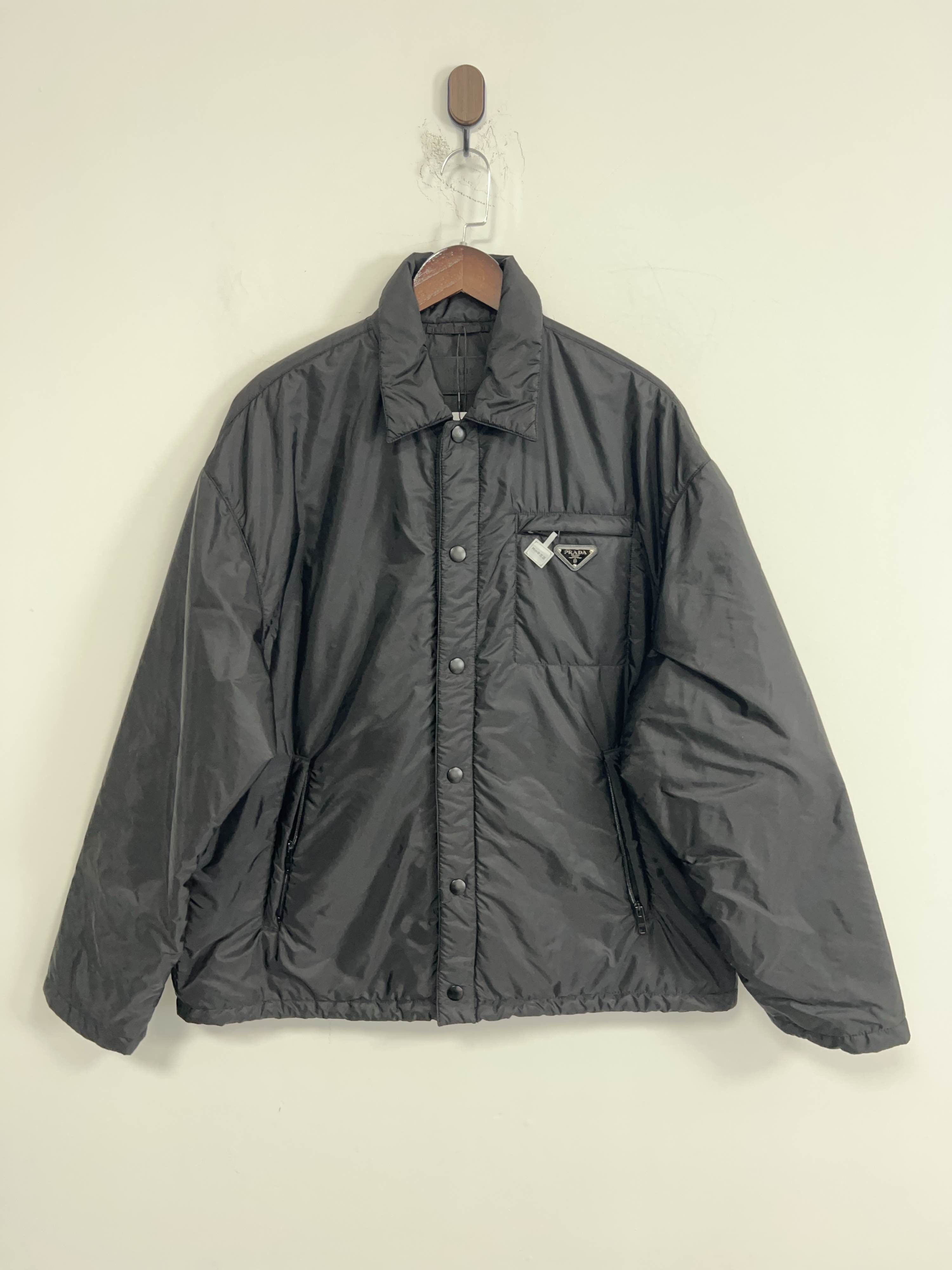 Prada Prada Re-Nylon Logo Plaque Jacket Size L Size US L / EU 52-54 / 3 - 1 Thumbnail