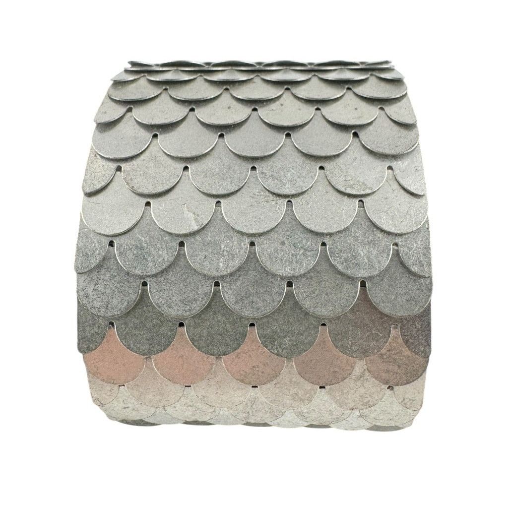 Other Slip On Silver Dragon Scale Cuff Bracelet Layering Piece Size ONE SIZE - 1 Thumbnail