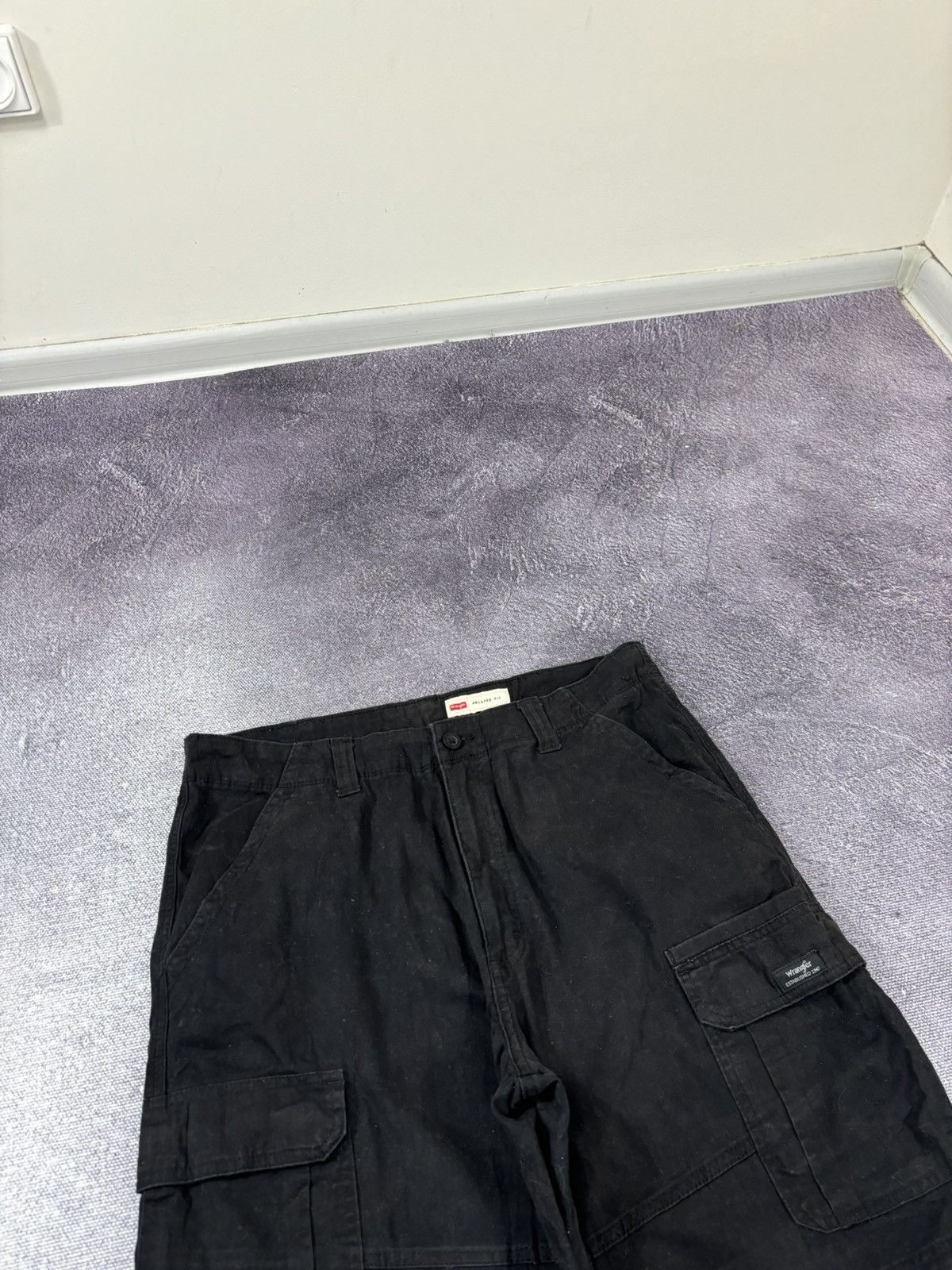 Wrangler Vintage Wrangler Y2K Utility Black USA Hype Cargo Shorts Size US 36 / EU 52 - 4 Thumbnail