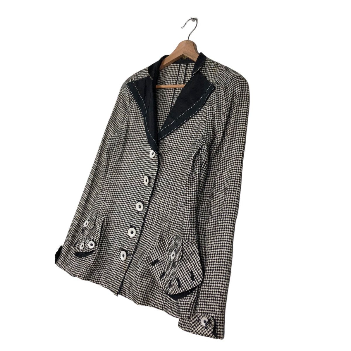 Hiroko Koshino Homme 🔥Vintage Cropped Jacket Hiroko Koshino Japan Issey Miyake Size US M / EU 48-50 / 2 - 2 Thumbnail