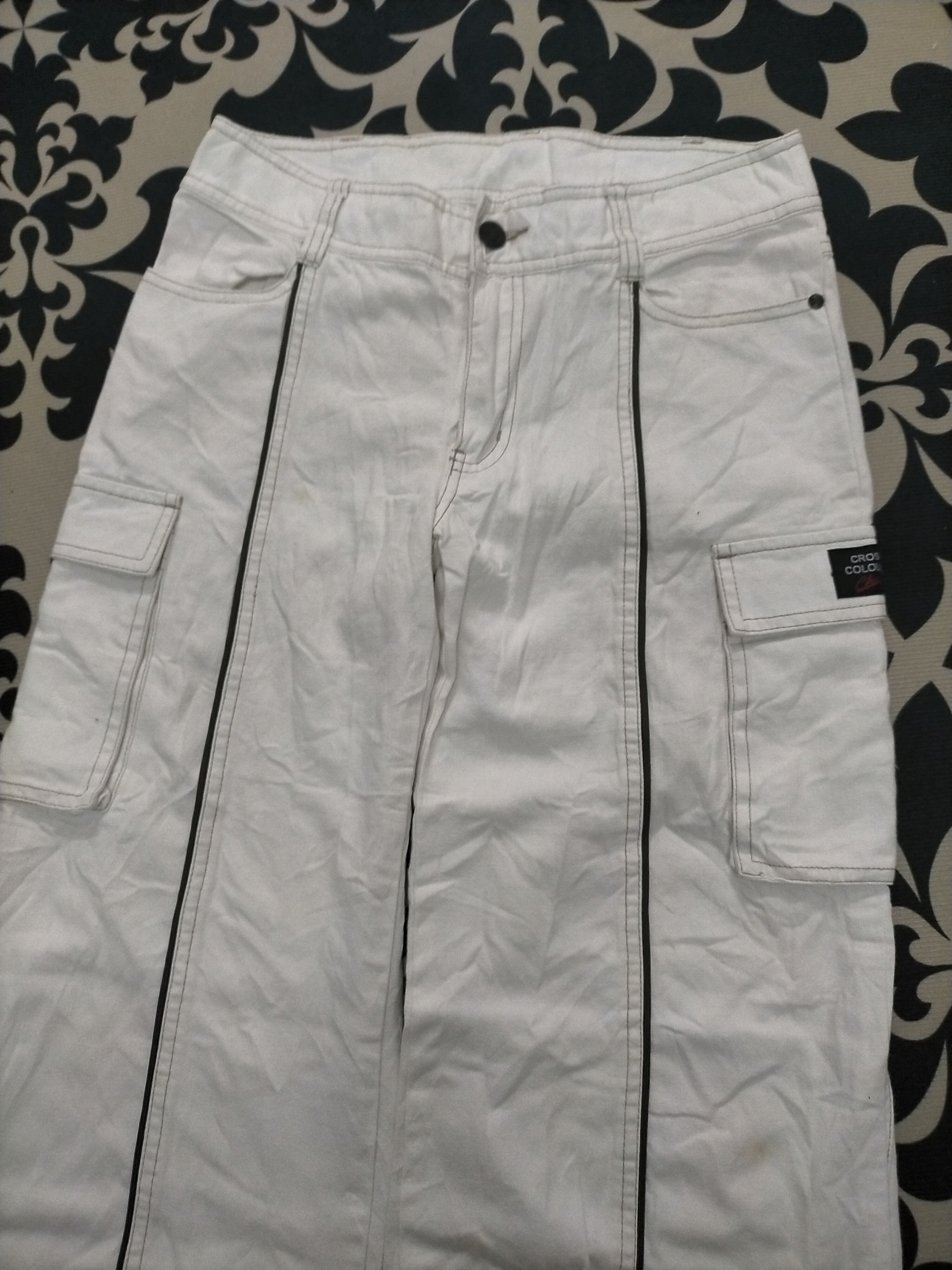 Cross Colours × Japanese Brand 🔥 Rare 🔥 Cross Colours Parachute Cargo Pants Size 27" / US 4 / IT 40 - 2 Thumbnail