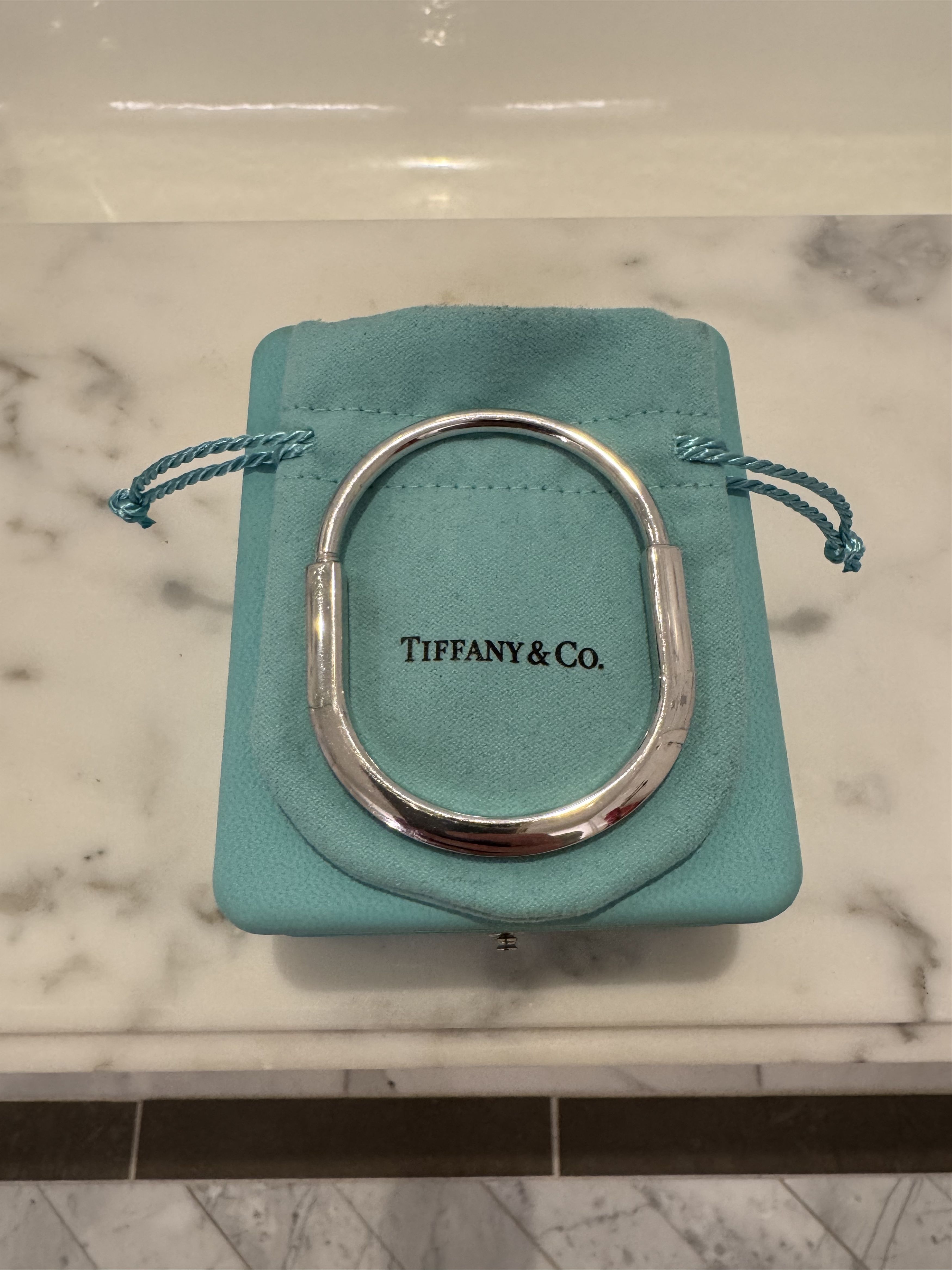 Tiffany & Co. Lock bracelet in white gold, size M Size ONE SIZE - 5 Thumbnail