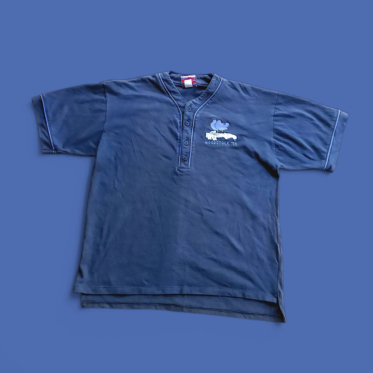 Other Vintage WOODSTOCK ‘94 Baseball Jersey Size US XL / EU 56 / 4 - 2 Thumbnail