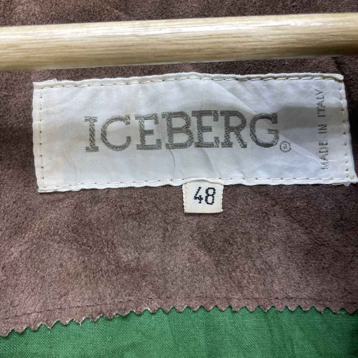 Iceberg 💥Vintage Iceberg Shearlings Knit Leather Part Jacket Size US M / EU 48-50 / 2 - 11 Thumbnail